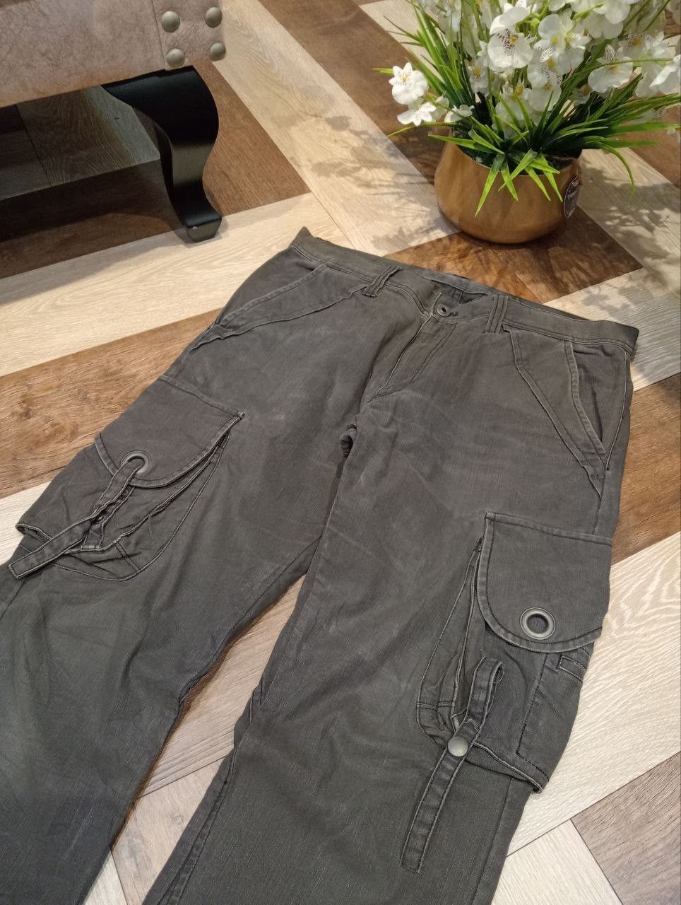 Japanese Brand JAPANESE DIFFERENCE RUPERT CARGO PANTS Size US 34 / EU 50 - 5 Thumbnail