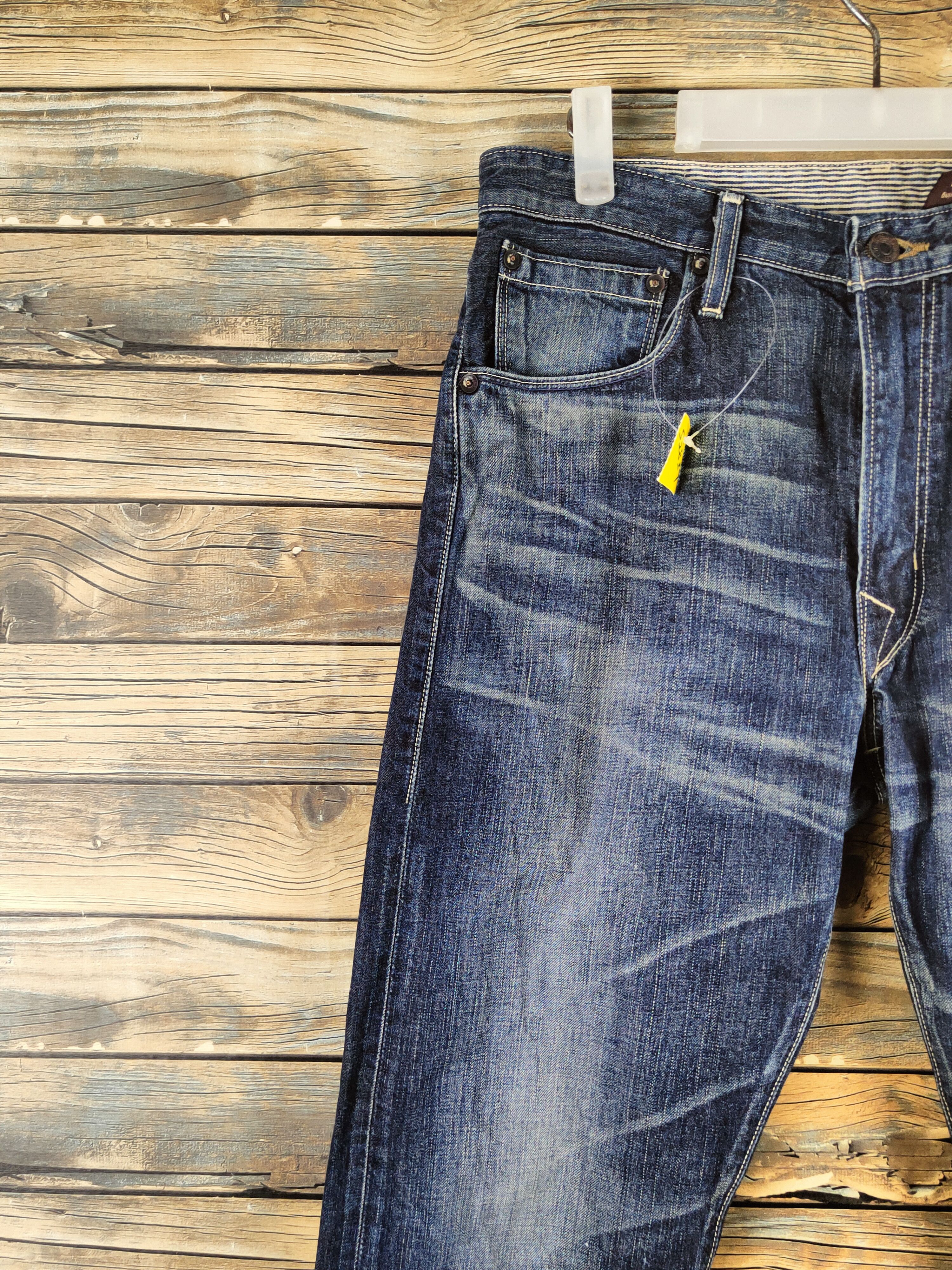 Levi's Levi's Dark Blue Distressed Ripped Jeans #S2839 Size US 31 - 3 Thumbnail