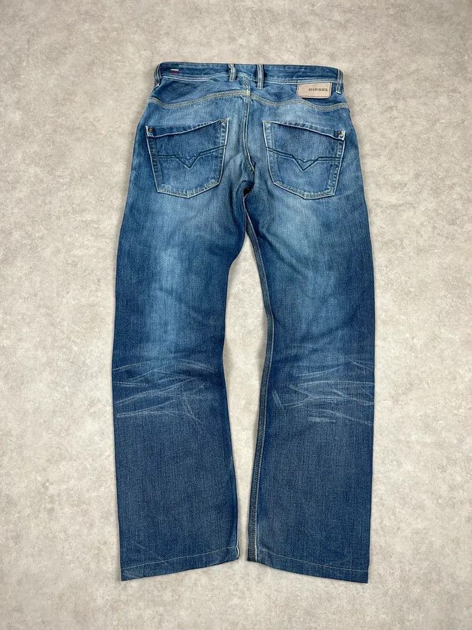 Diesel Diesel Blue Faded Denim Jeans Size US 32 / EU 48 - 7 Thumbnail