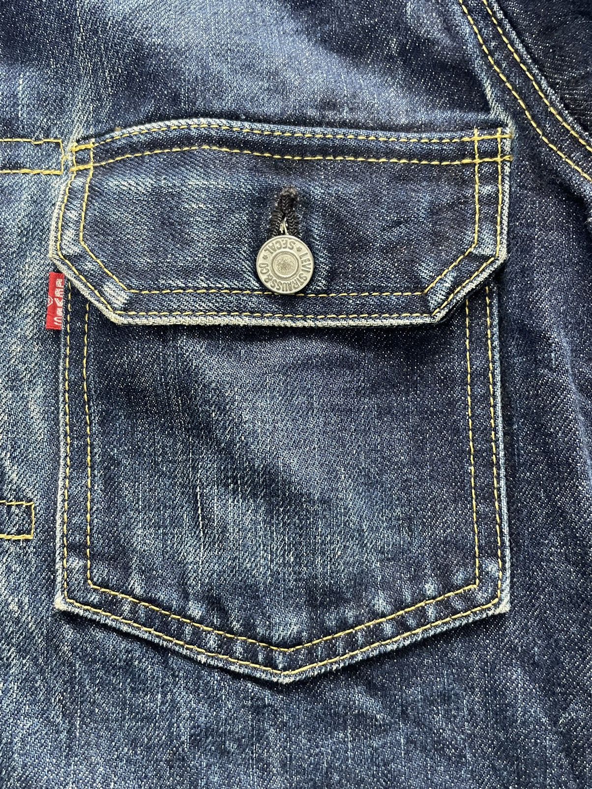 Levi's Vintage 1999 Levis 507XX E Selvedge Denim Jacket Size US S / EU 44-46 / 1 - 18 Thumbnail