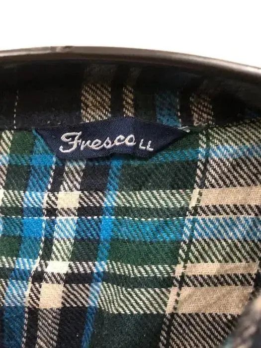 Vintage Vintage Fresco Plaid Tartan Flannel Shirt 👕 Size US M / EU 48-50 / 2 - 3 Thumbnail