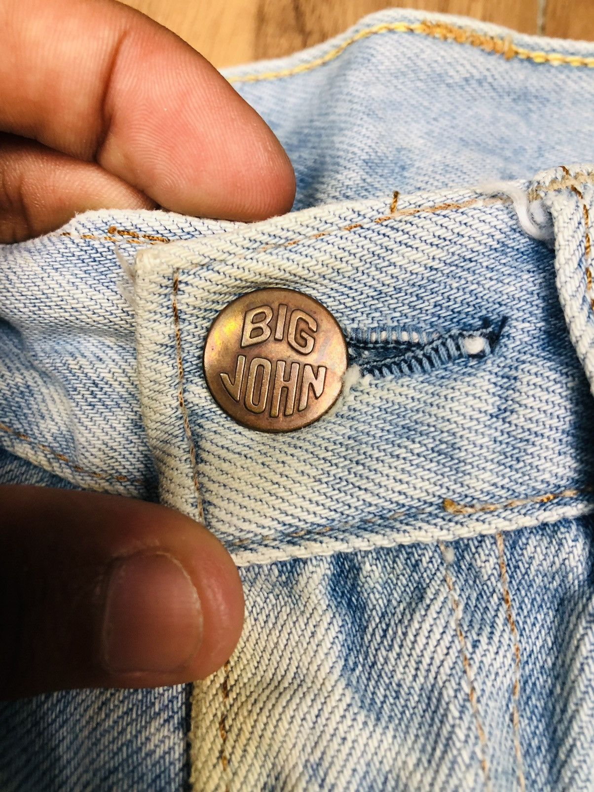 Big John Big-John Distress Jeans (21) Size US 27 - 7 Thumbnail