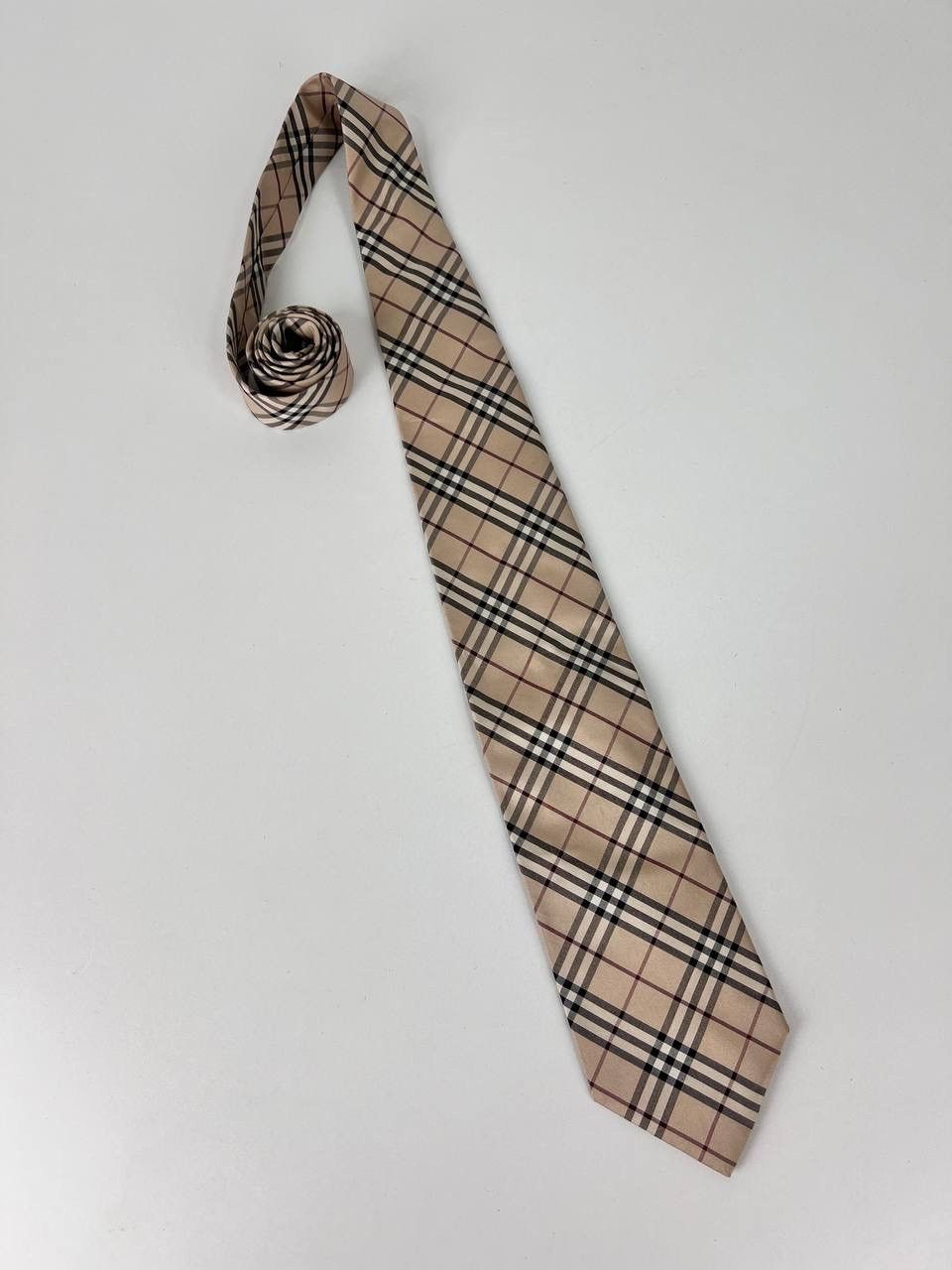 Burberry × Vintage Burberry London luxury nova check tie Size ONE SIZE - 6 Thumbnail