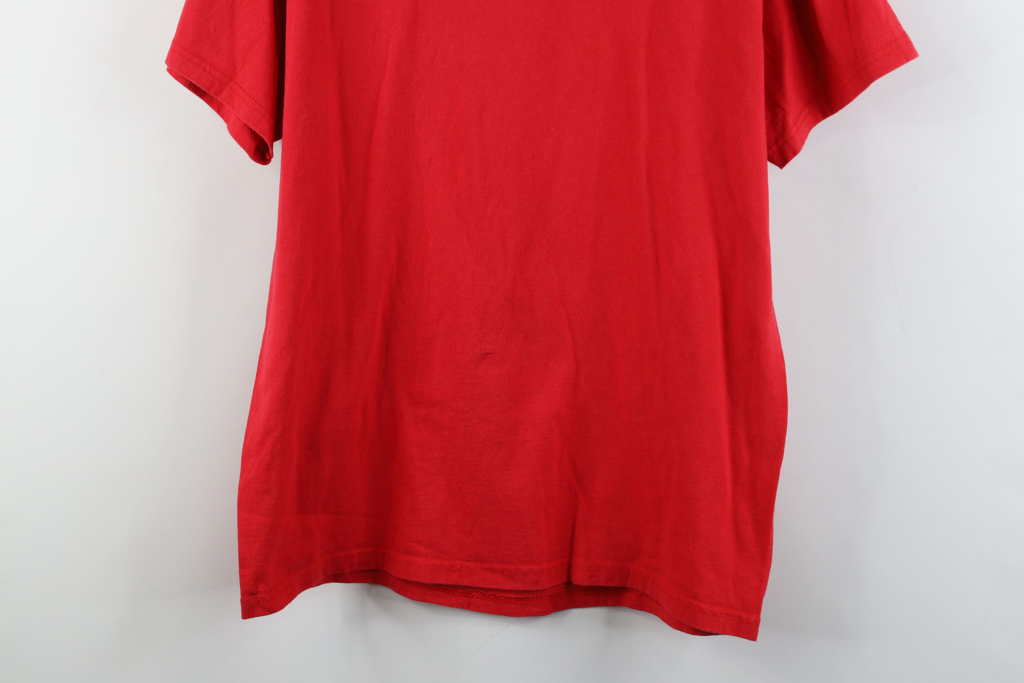 Vintage Vintage 90s Y2K NASCAR Spell Fox FX Television T-Shirt Red Size US M / EU 48-50 / 2 - 3 Thumbnail
