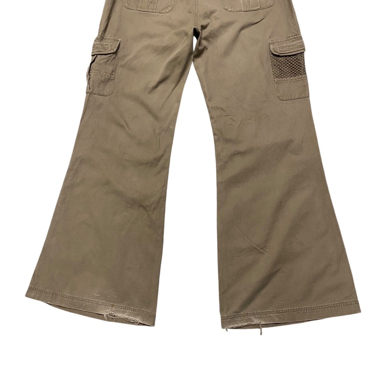 Japanese Brand Black Baccara Parachute Cargo Flare Pants Size US 34 / EU 50 - 12 Thumbnail