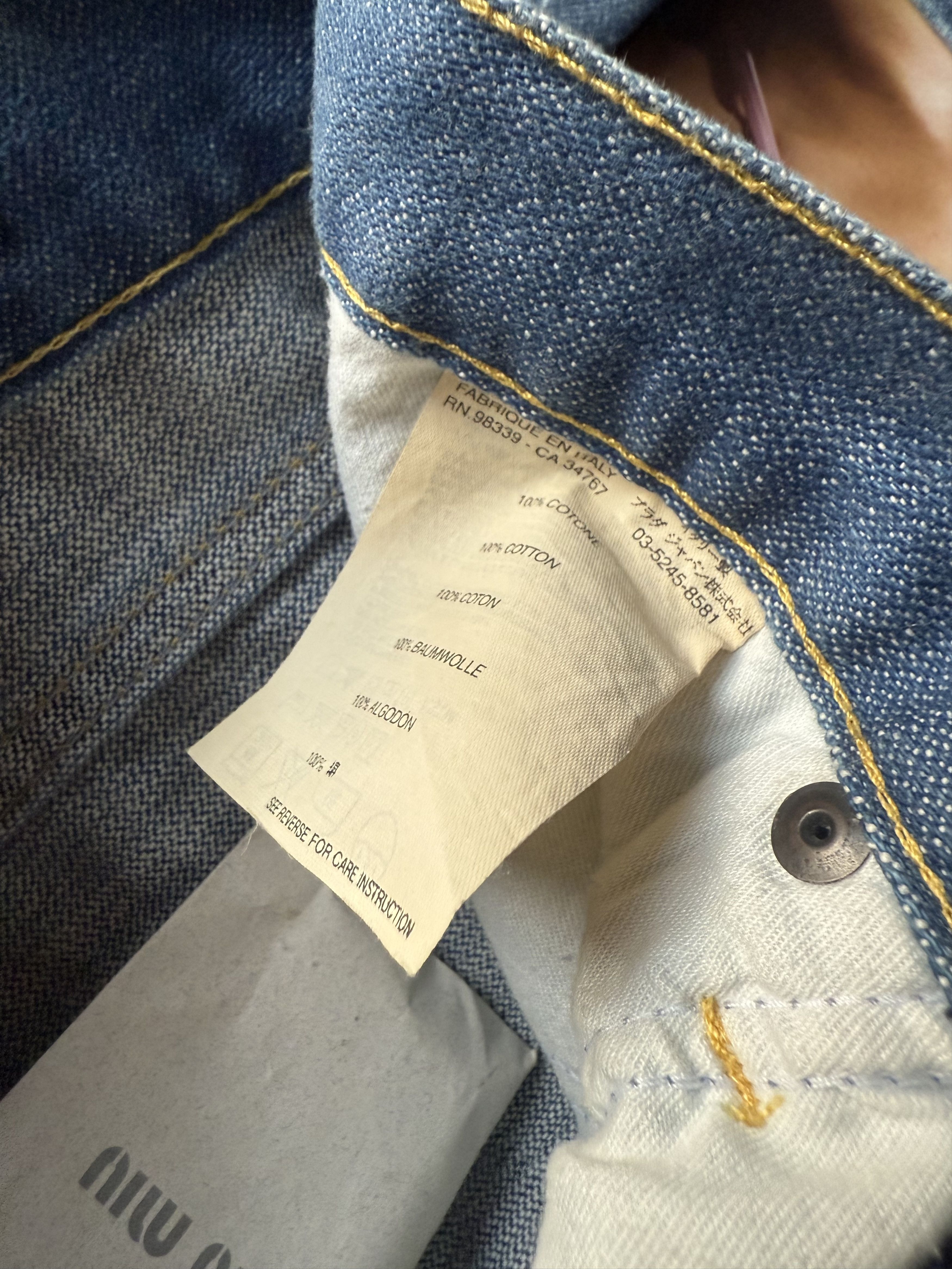 MIU MIU Denim Pants