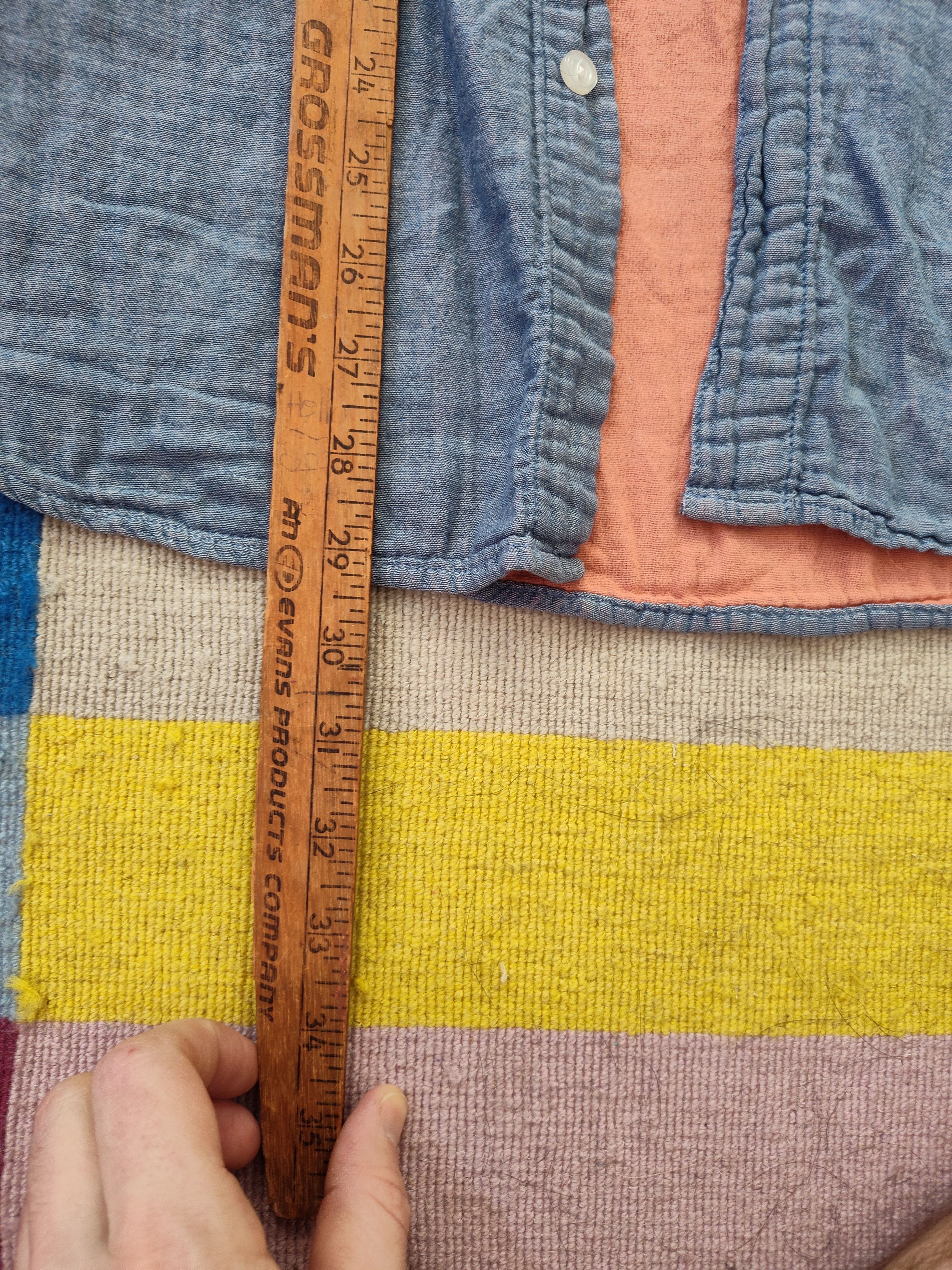Carbon Two-Tone Light Button Up Size US M / EU 48-50 / 2 - 4 Thumbnail