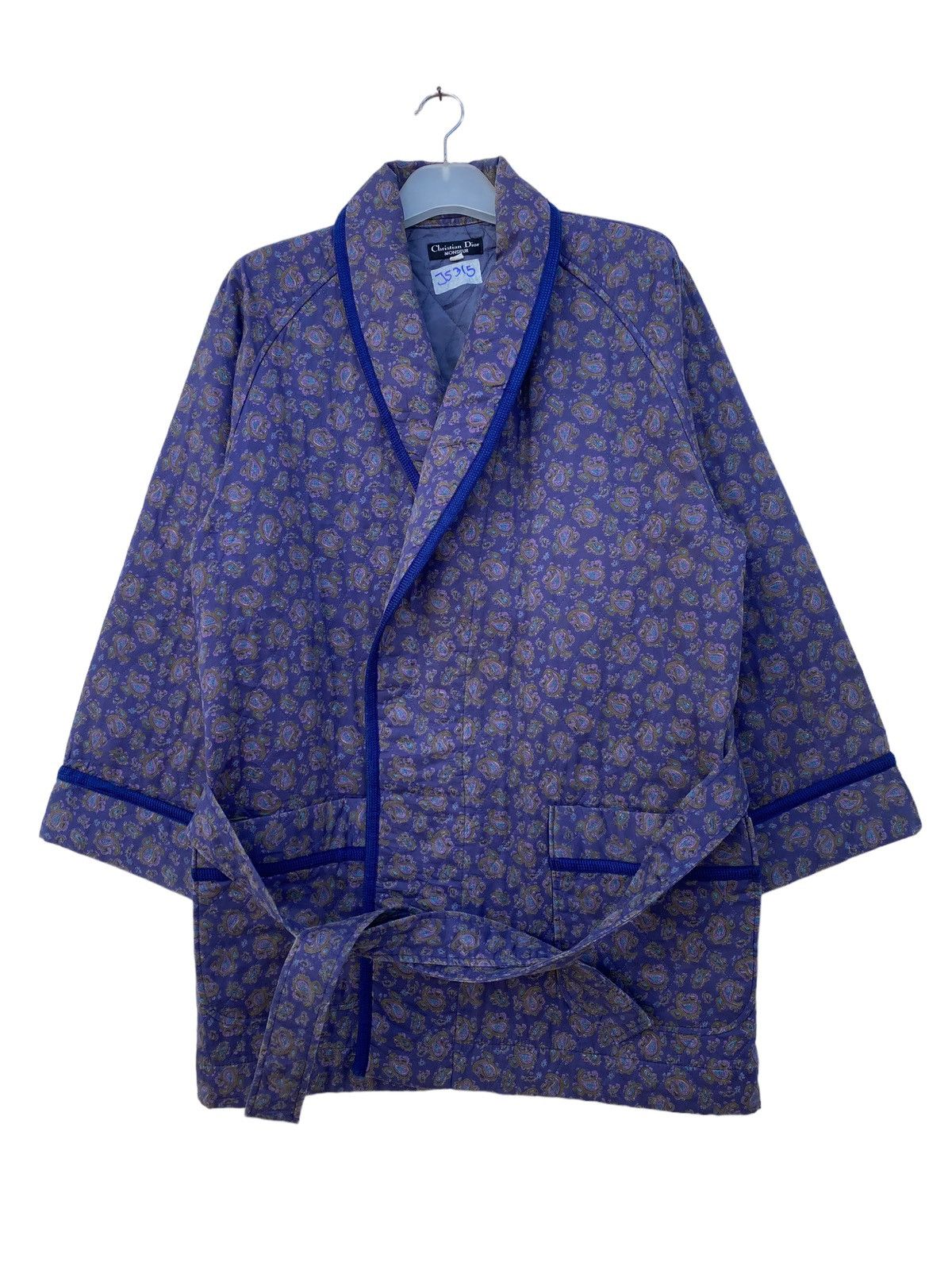 Christian Dior Monsieur × Vintage Vintage Christian Dior Paisley Robe Size US M / EU 48-50 / 2 - 2 Thumbnail