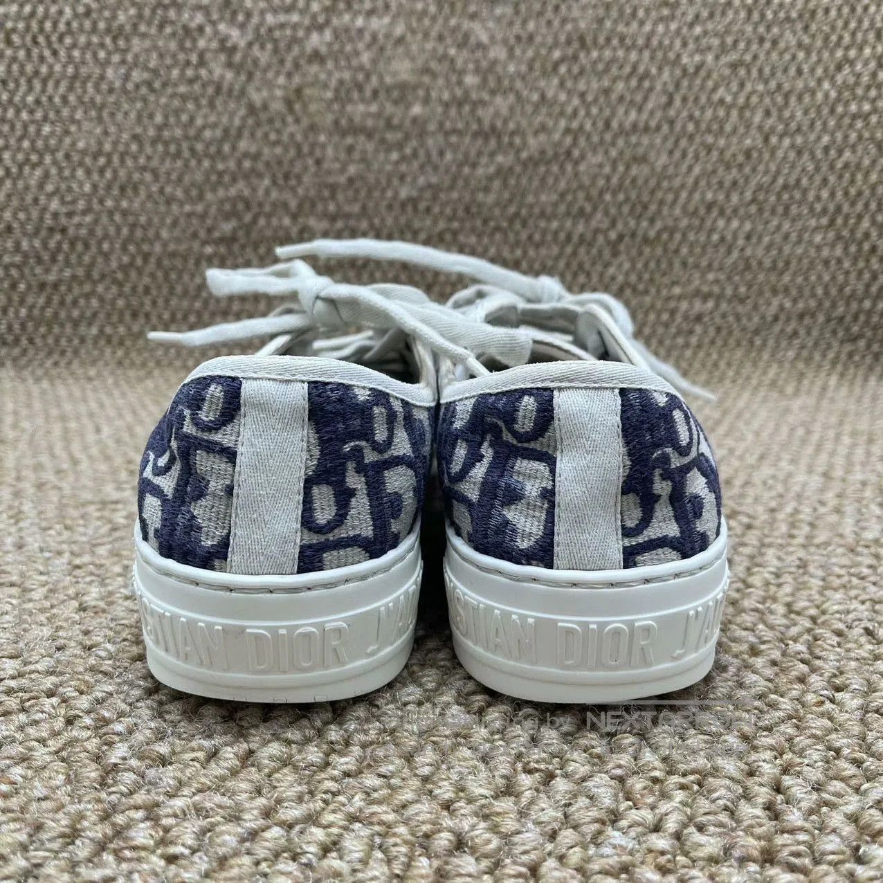 Dior White Dior Monogram Board Shoes. Size US 4 / IT 34 - 4 Thumbnail