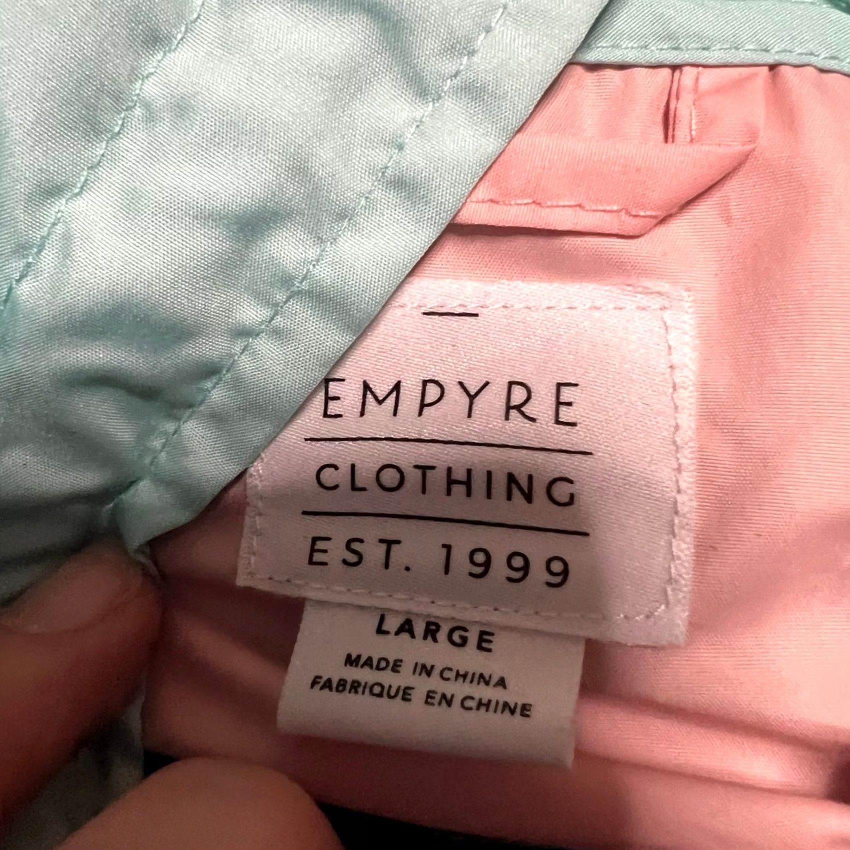 Empyre Empyre Windbreaker Jacket Women Large Hooded Pullover Colorblock Retro 90s Style Size L / US 10 / IT 46 - 6 Thumbnail