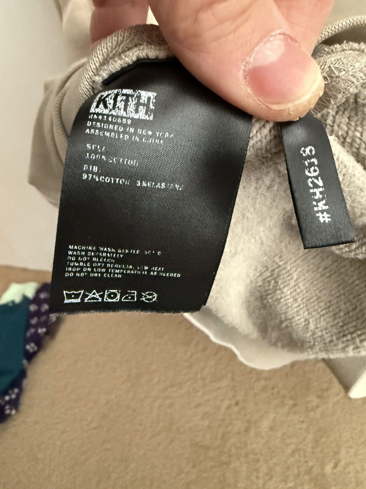 Kith Kith Crystal Wash Interlock Vintage Crewneck - XXL Size US XXL / EU 58 / 5 - 5 Thumbnail