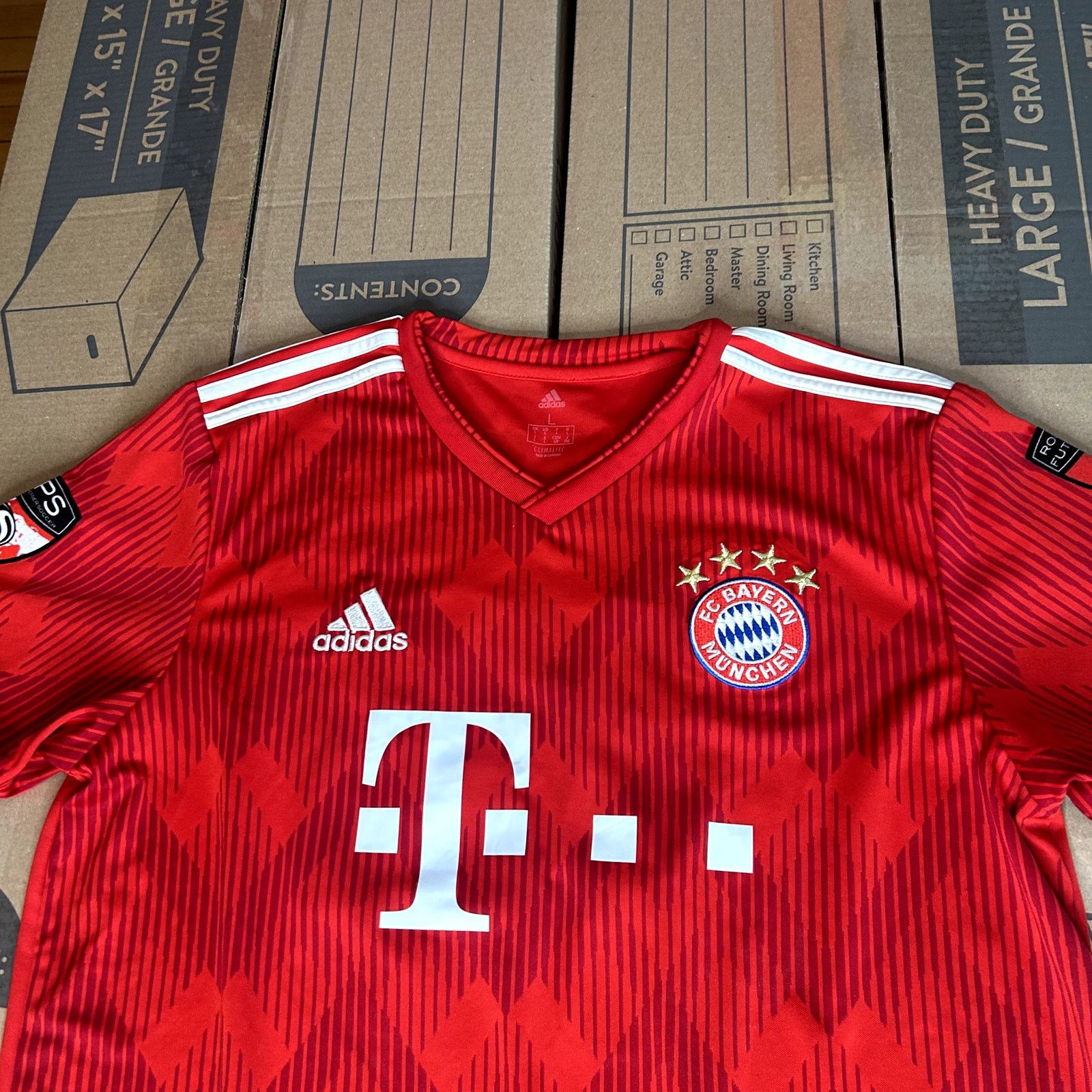 Adidas Adidas FC Bayern Munich Jersey Large Size US L / EU 52-54 / 3 - 2 Thumbnail