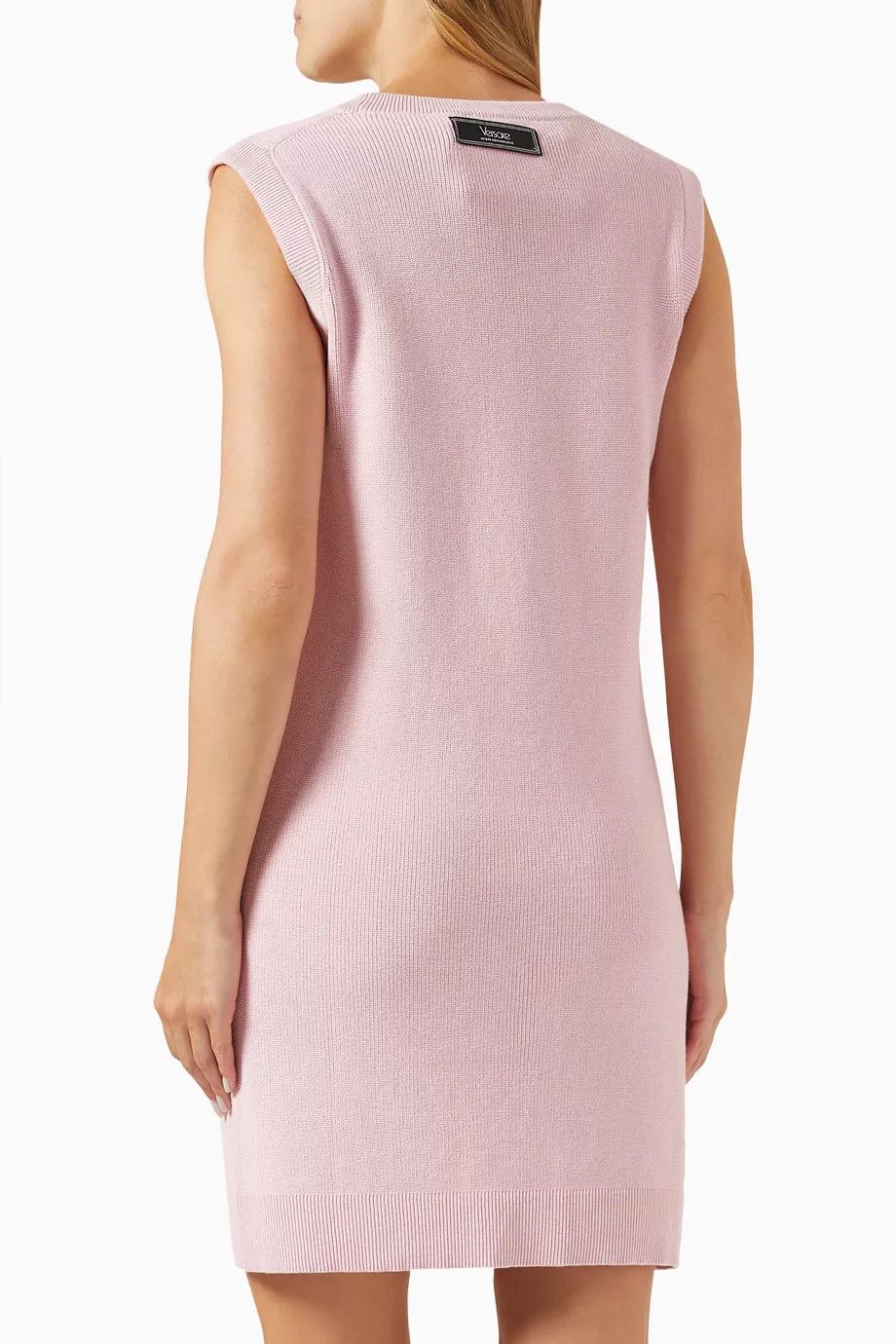 Versace o1y0226 Mini Dress in Pink Size M / US 6-8 / IT 42-44 - 3 Thumbnail