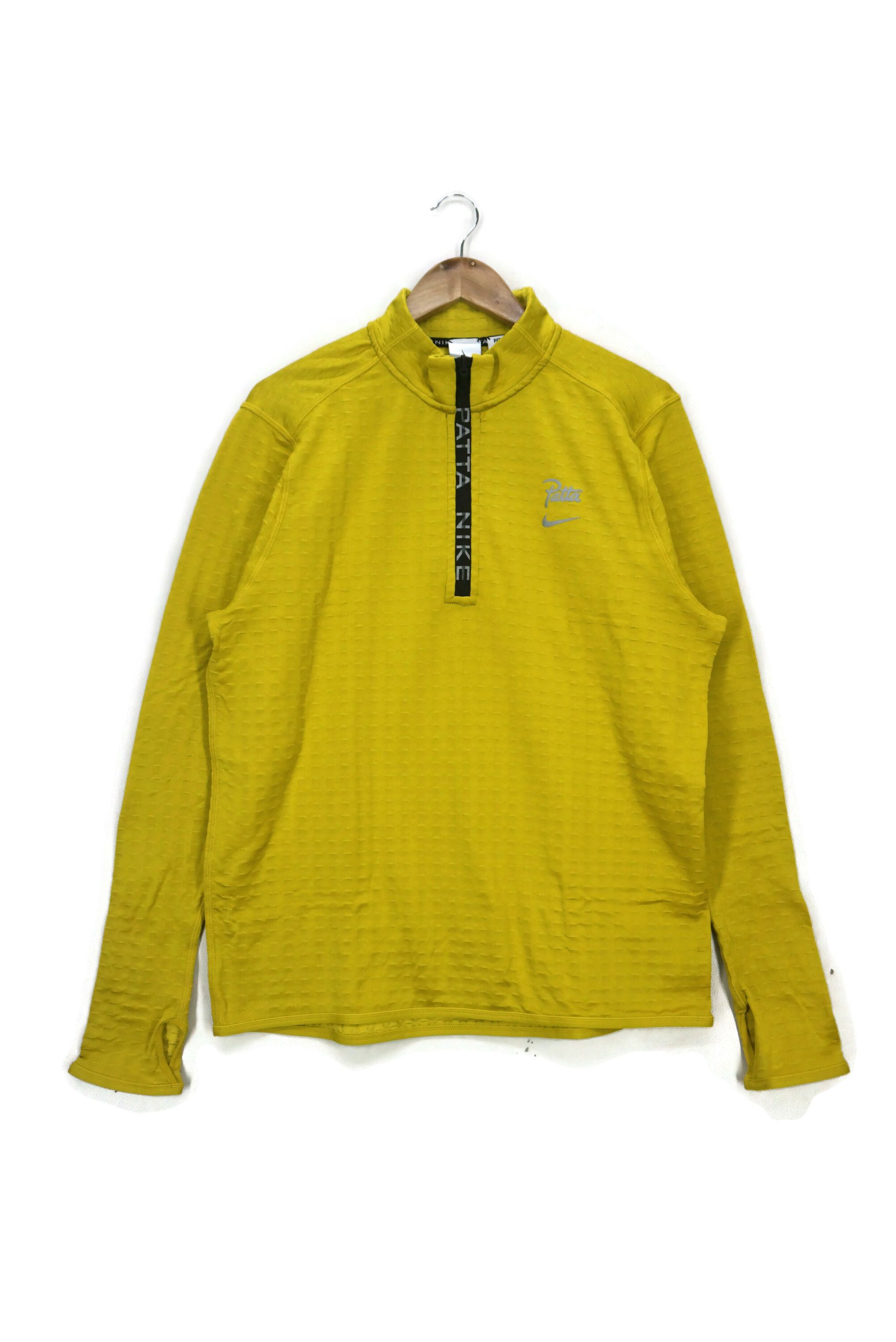 Nike × Patta Running Team Half Zip Jacquard Top Reflective Logo Size US XL / EU 56 / 4 - 1 Preview
