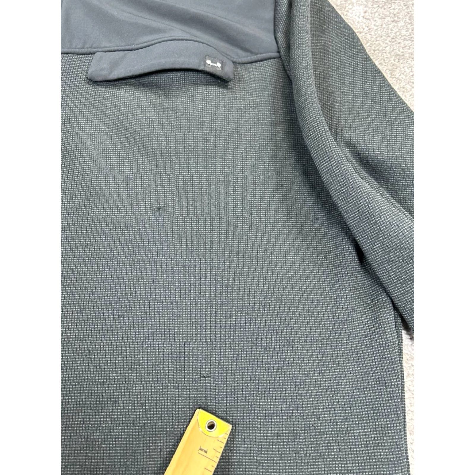 Under Armour Under Armour Storm Sweater Mens 2XL Gray Mock Neck Pullover Long Sleeve Logo fleece Weather Outdoor Casual Athletic Sport Shirt Mens Size US XXL / EU 58 / 5 - 6 Thumbnail