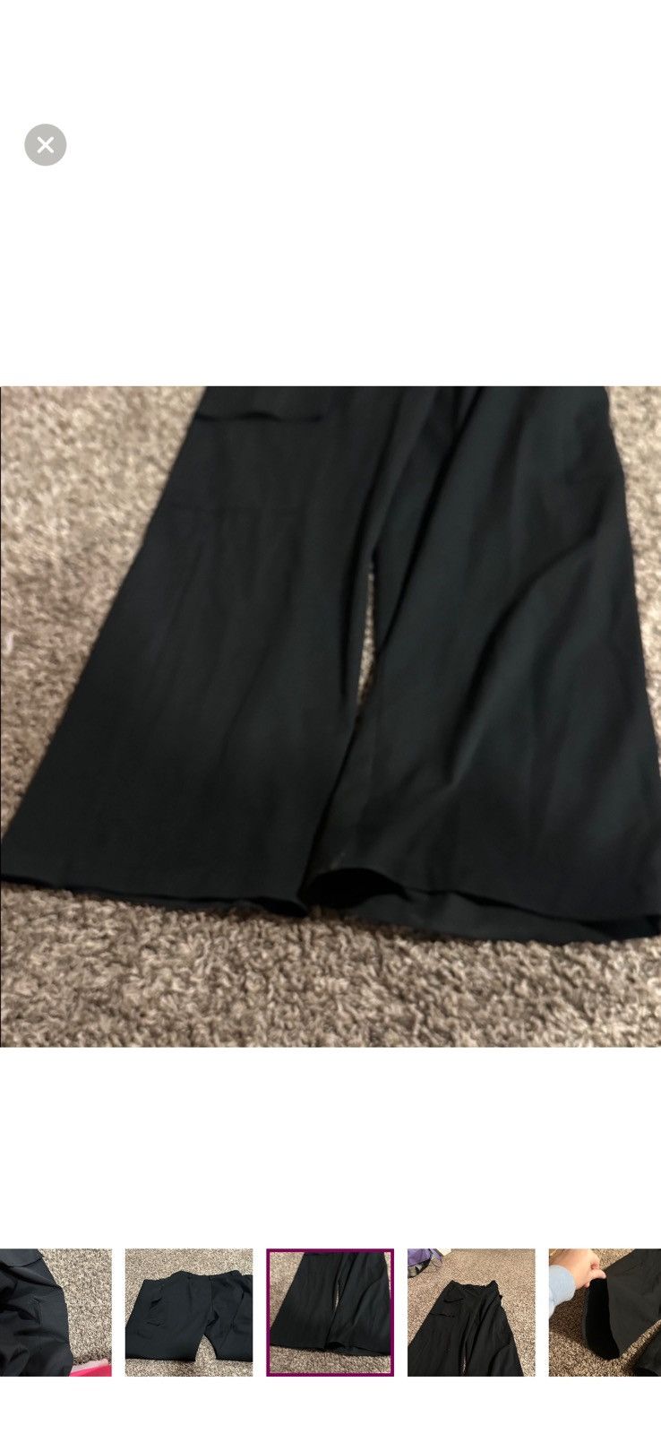 Other Black cargo pants Size 30" / US 8 / IT 44 - 8 Thumbnail