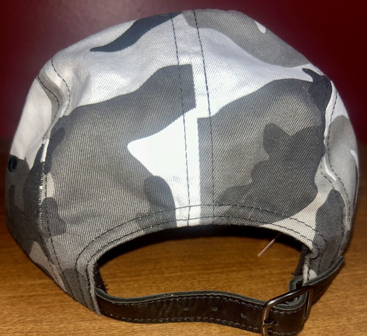 Supreme Supreme Washed Chino Twill Camp Cap (SS26) Snow Camo Size ONE SIZE - 6 Thumbnail