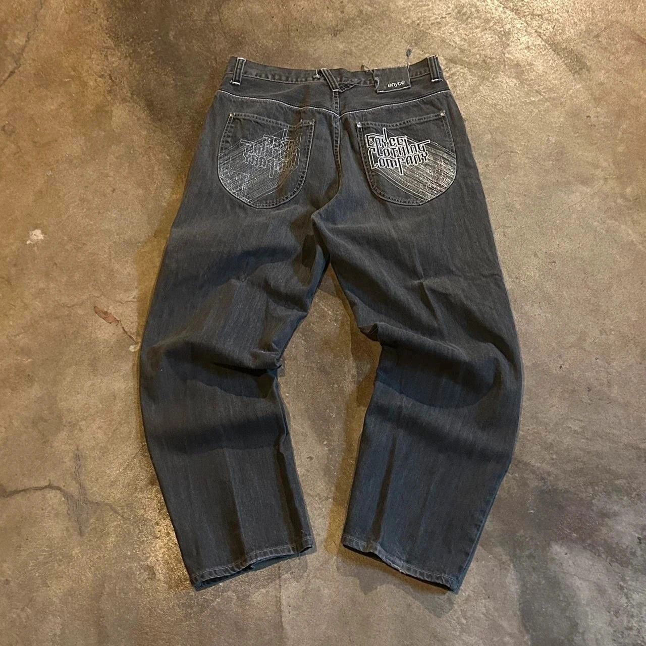 Enyce Vintage Y2K Enyce faded black jeans Size US 36 / EU 52 - 1 Thumbnail