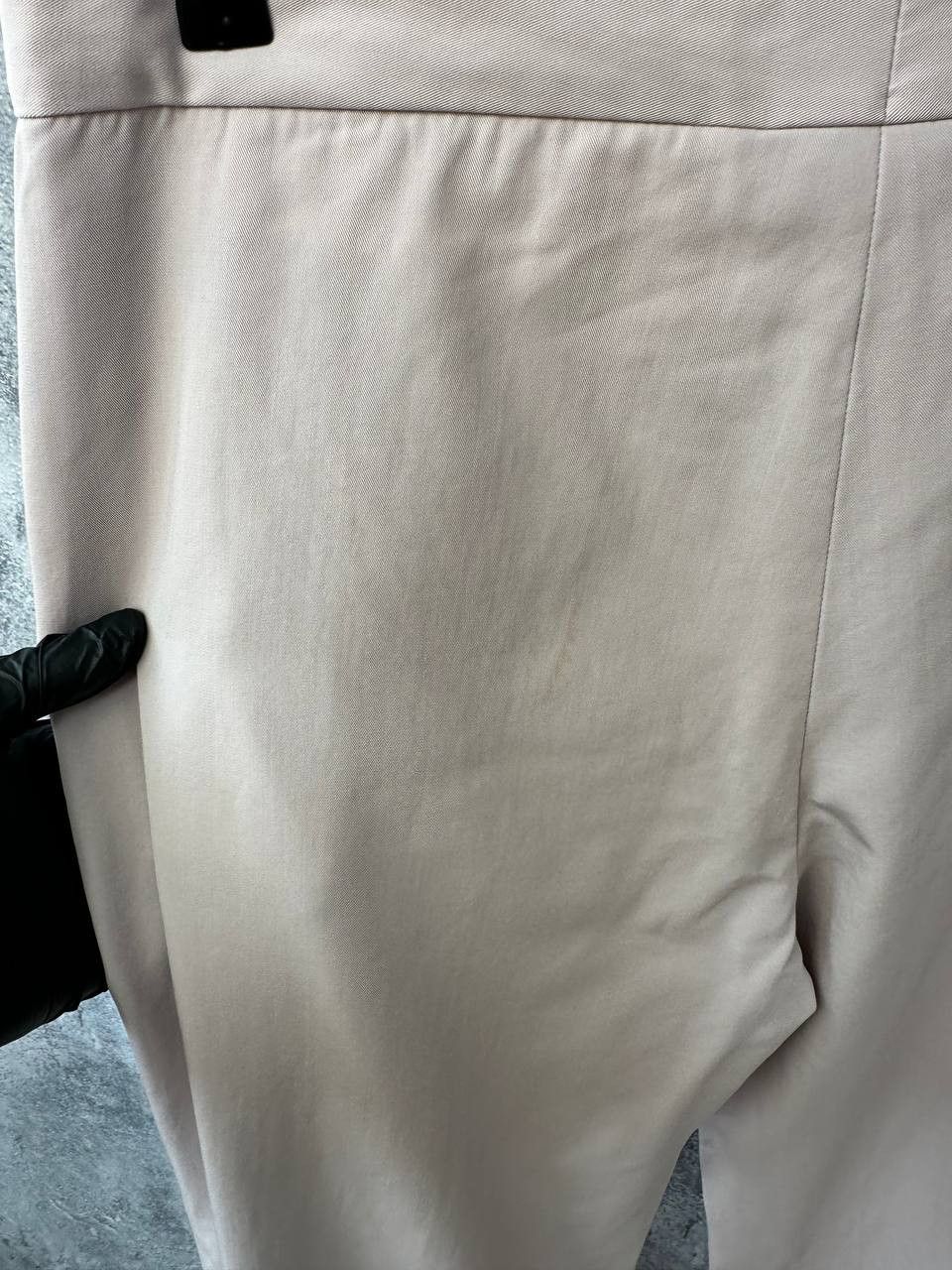 Salvatore Ferragamo RRP 800€ Salvatore Ferragamo Wool Tailored Trousers Taupe Size 28" / US 6 / IT 42 - 11 Thumbnail
