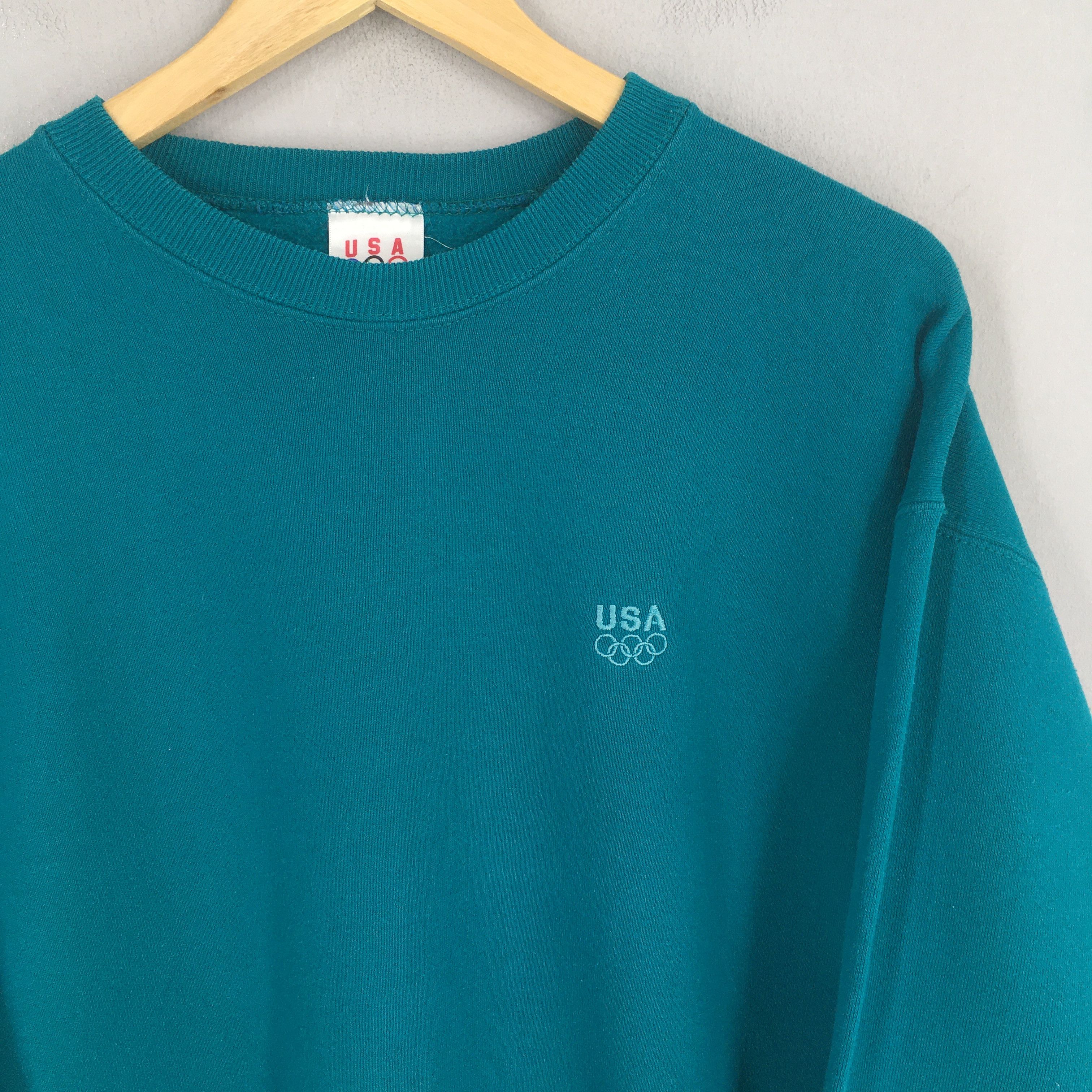 USA Olympics Vintage Olympics Summer Games Sweatshirt Large Size US L / EU 52-54 / 3 - 2 Thumbnail