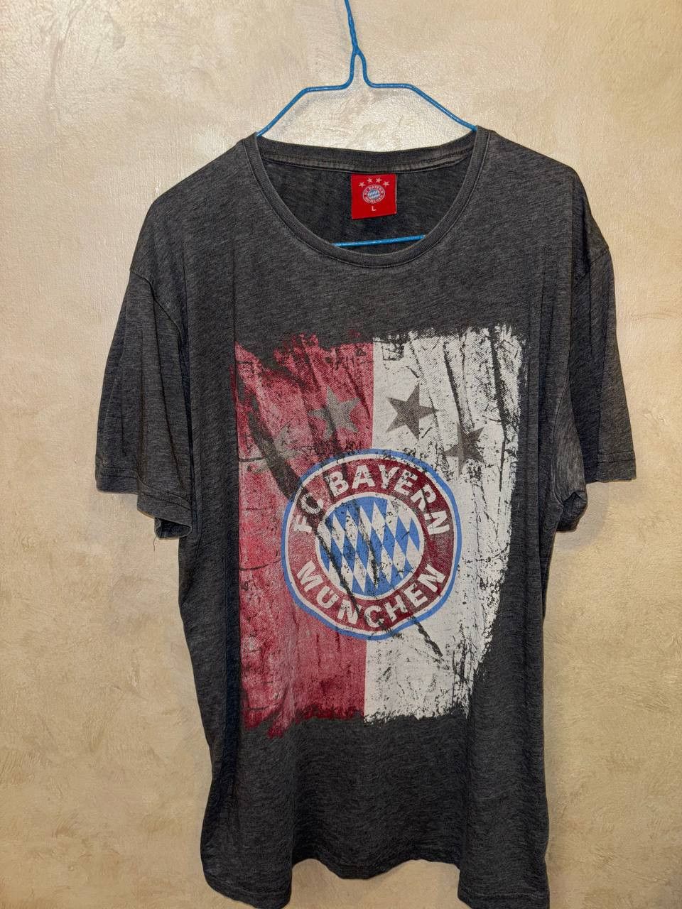 Vintage Original FC Bayern Munich Champion German T-shirt gray L Size US L / EU 52-54 / 3 - 4 Thumbnail