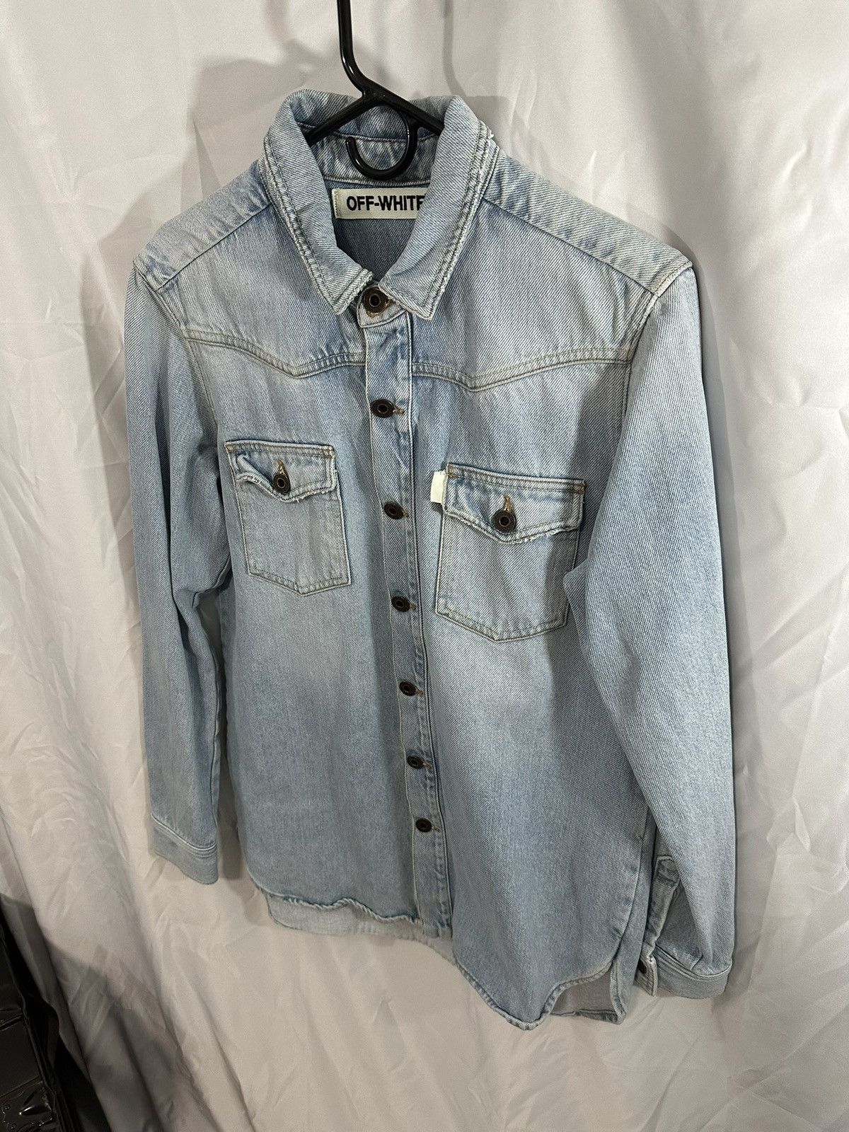 Off-White Off White Denim Shirt Size US S / EU 44-46 / 1 - 4 Thumbnail