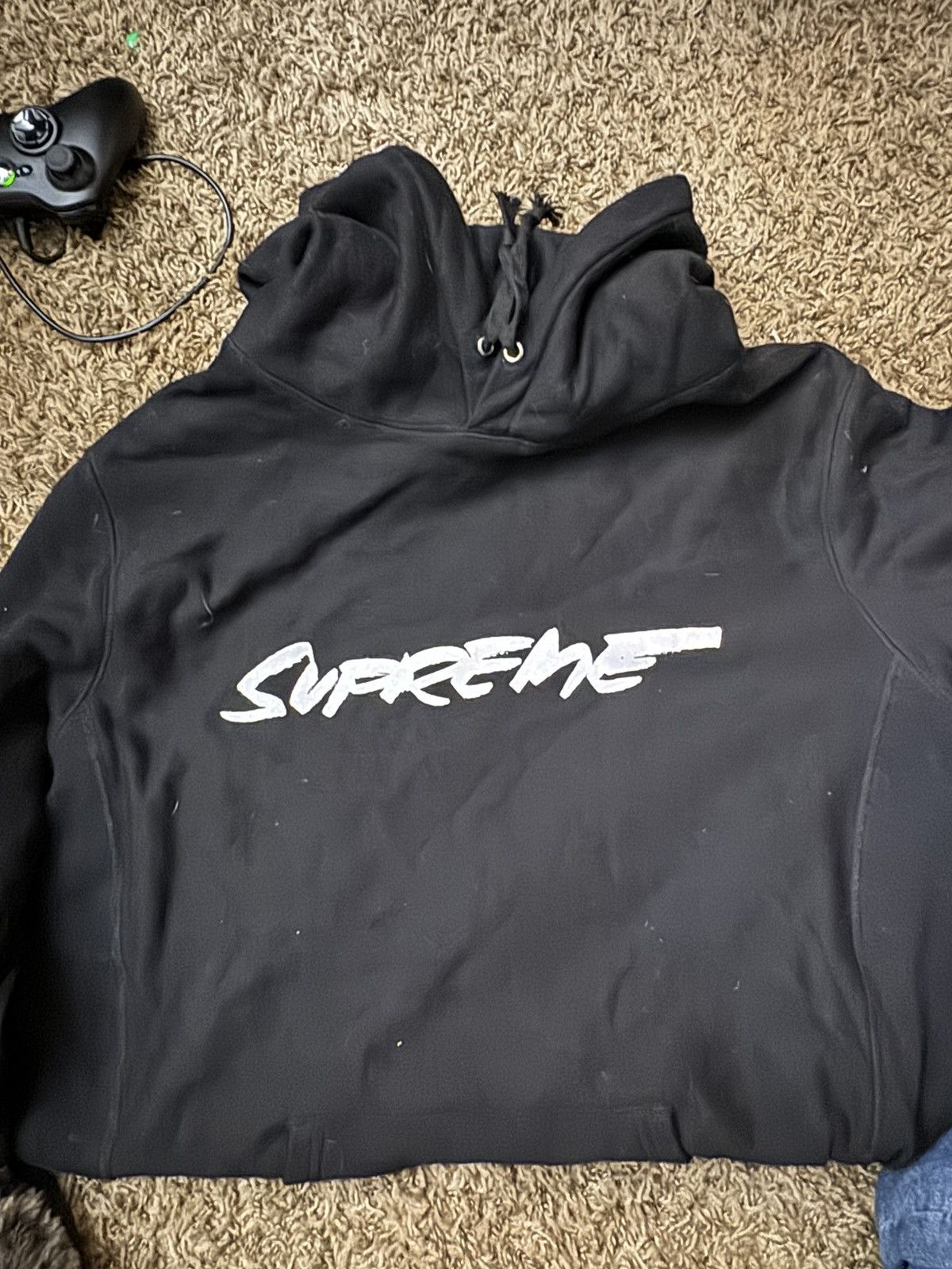 Supreme × Futura “Fuck You Pay Me” Supreme Futura 'Fuck You Pay Me'Hoodie | Grailed