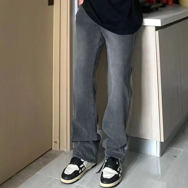 Japanese Brand VIBE High Street Multi Pocket Grey Vintage Jeans Size US 34 / EU 50 - 4 Thumbnail