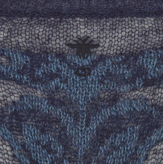 Dior o1w1db10824 Fitted Sweater in Blue Size L / US 10 / IT 46 - 3 Thumbnail