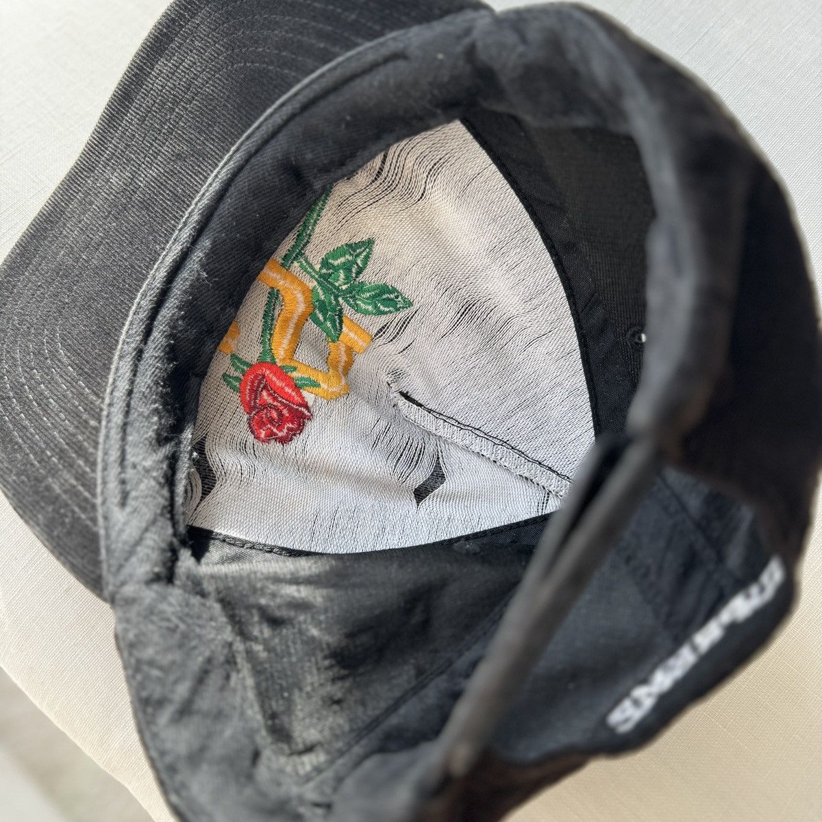 Supreme Supreme Rose 5 Panel Black Snapback SS15 Size ONE SIZE - 9 Thumbnail