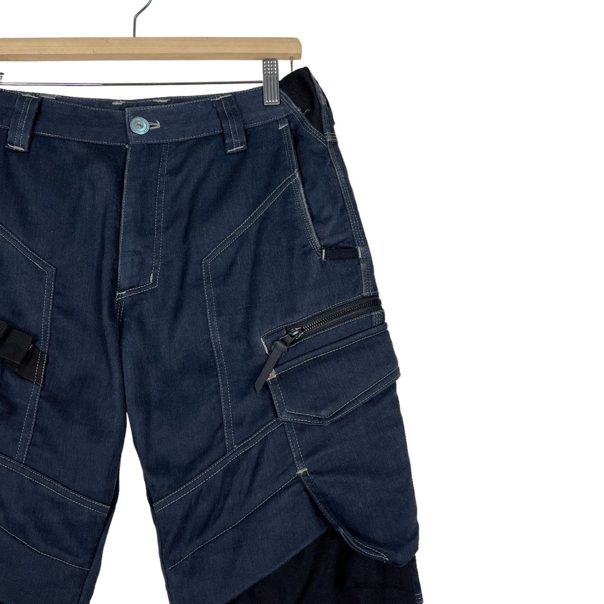 Designer 🔥 FIELD CORE SURVIVAL CARGO PANTS Size US 30 / EU 46 - 6 Thumbnail