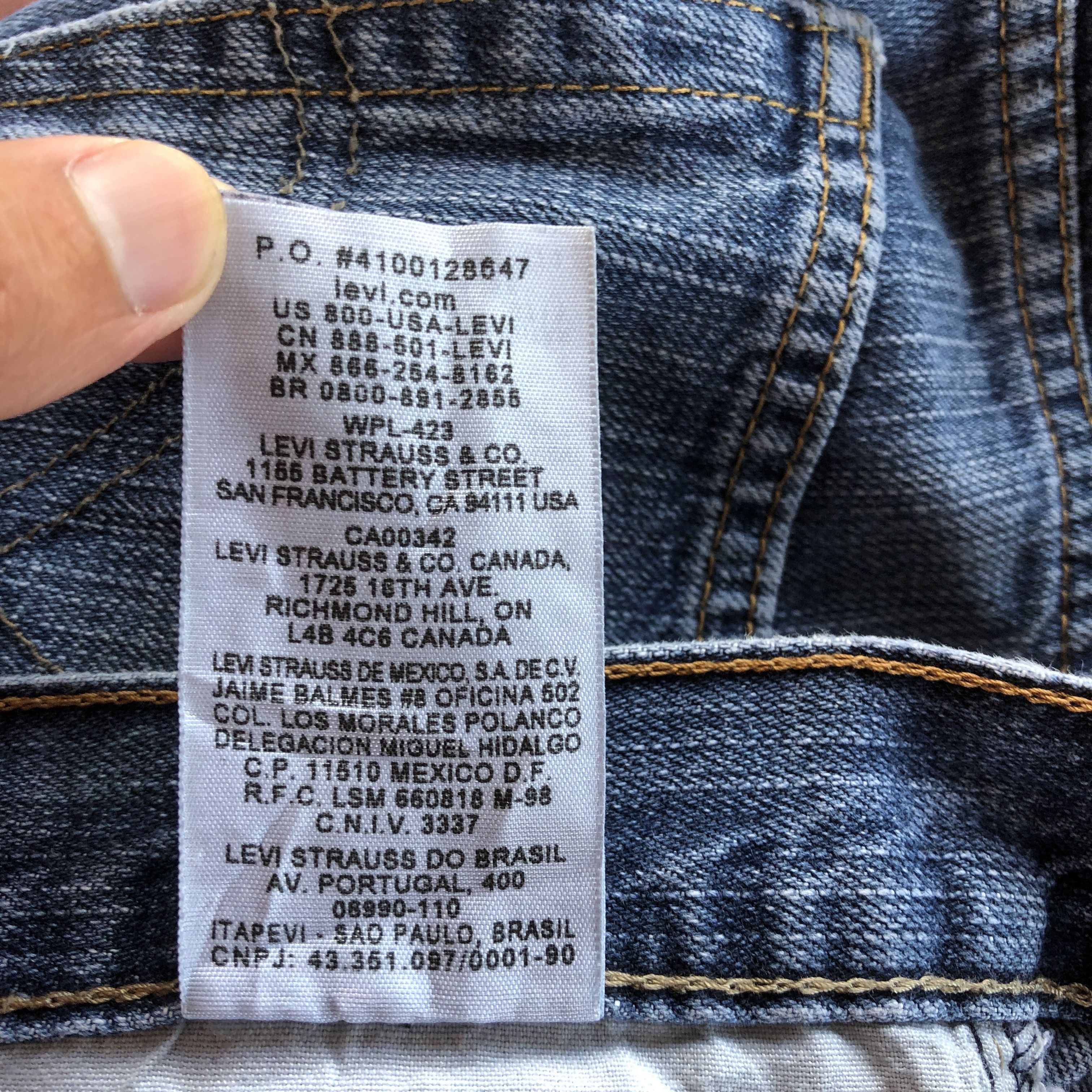 Jean Vintage Levi's Light Wash Baggy Jeans Levis 559 Faded Denim Size US 34 / EU 50 - 8 Thumbnail