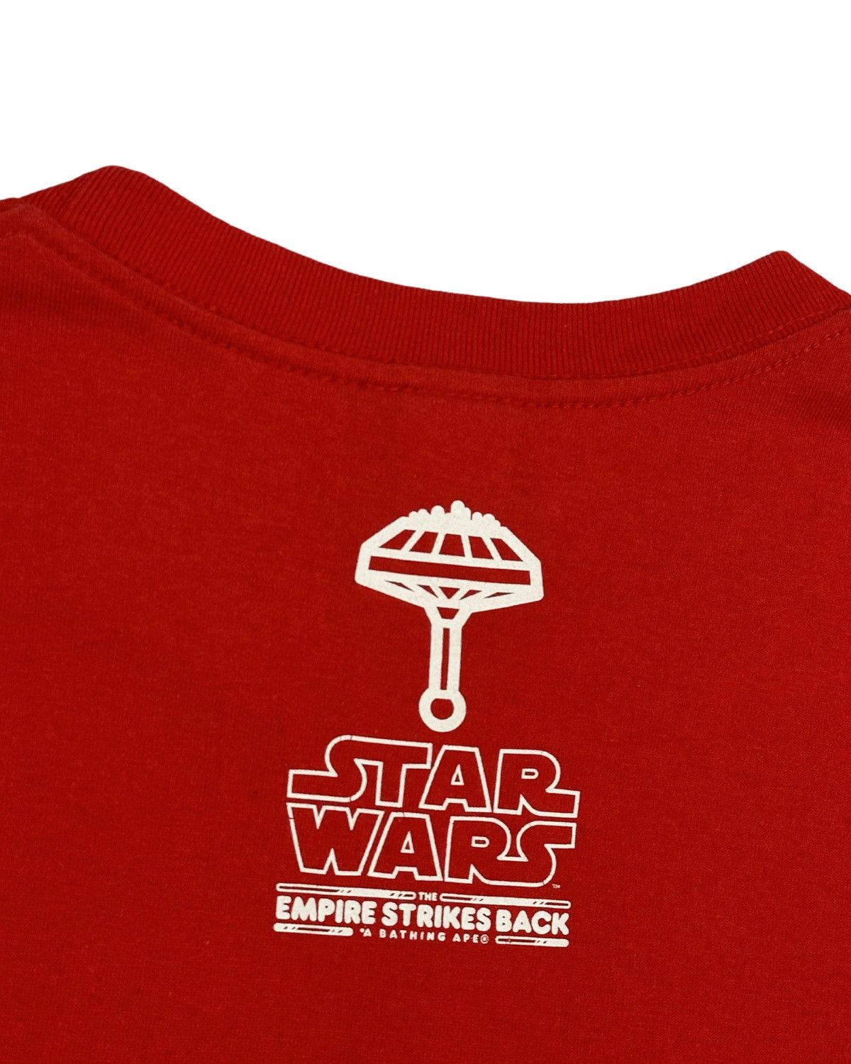 Bape × Star Wars 2012 Bape x Star Wars Empire Strikes Back Red Tee size M Size US M / EU 48-50 / 2 - 6 Thumbnail