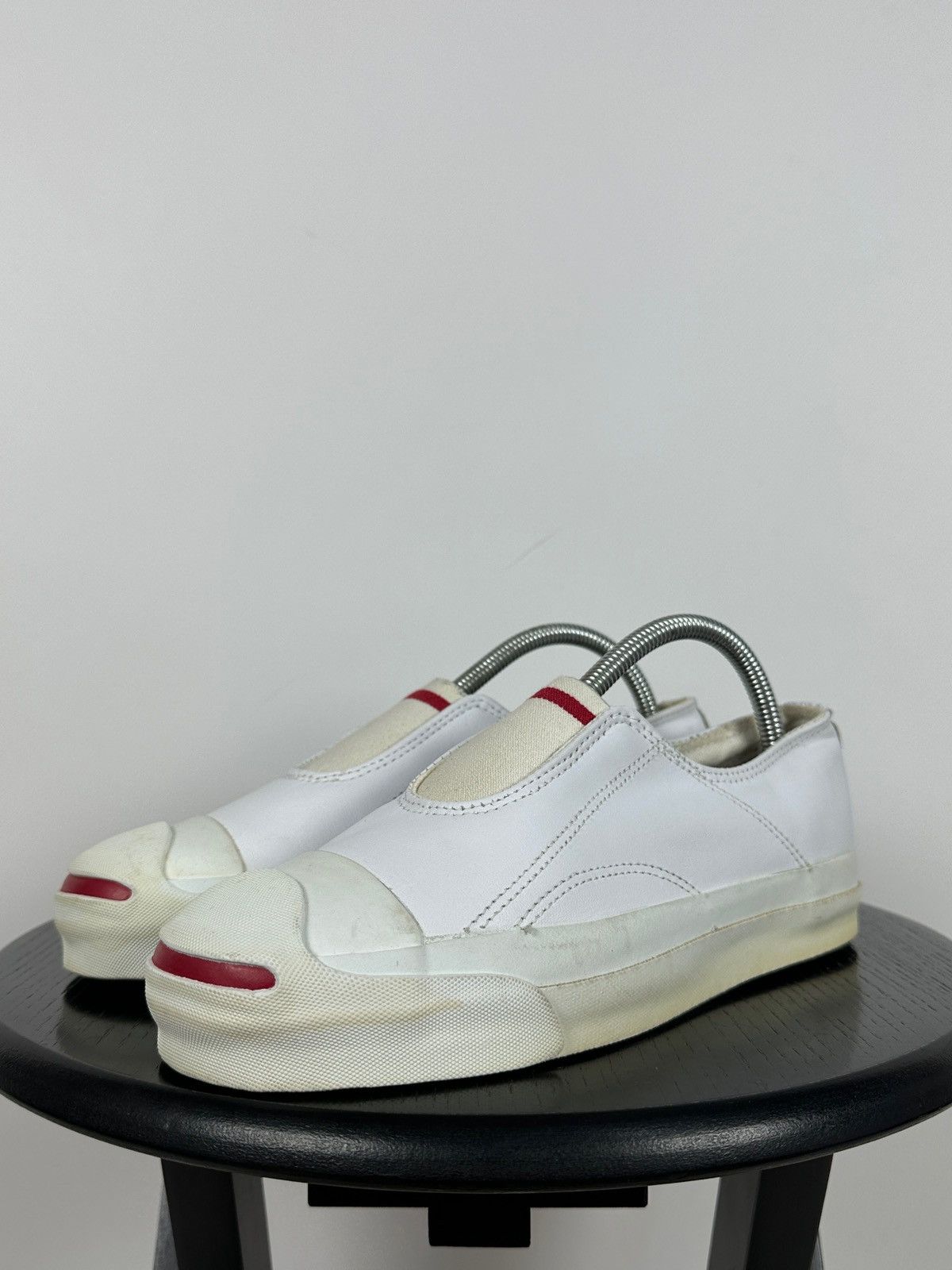 Converse Vintage Converse x Jack Purcell USA Leather Slip On Sneakers Size US 7 / EU 40 - 11 Thumbnail