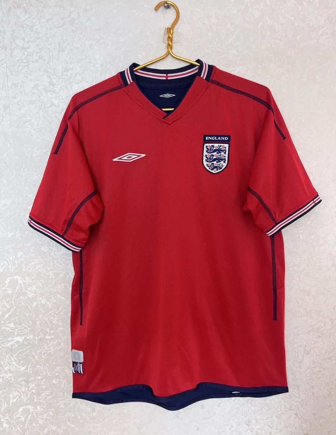 Camisa Seleção Inglaterra 2004 - Away - Beckham | Camisa Masculina