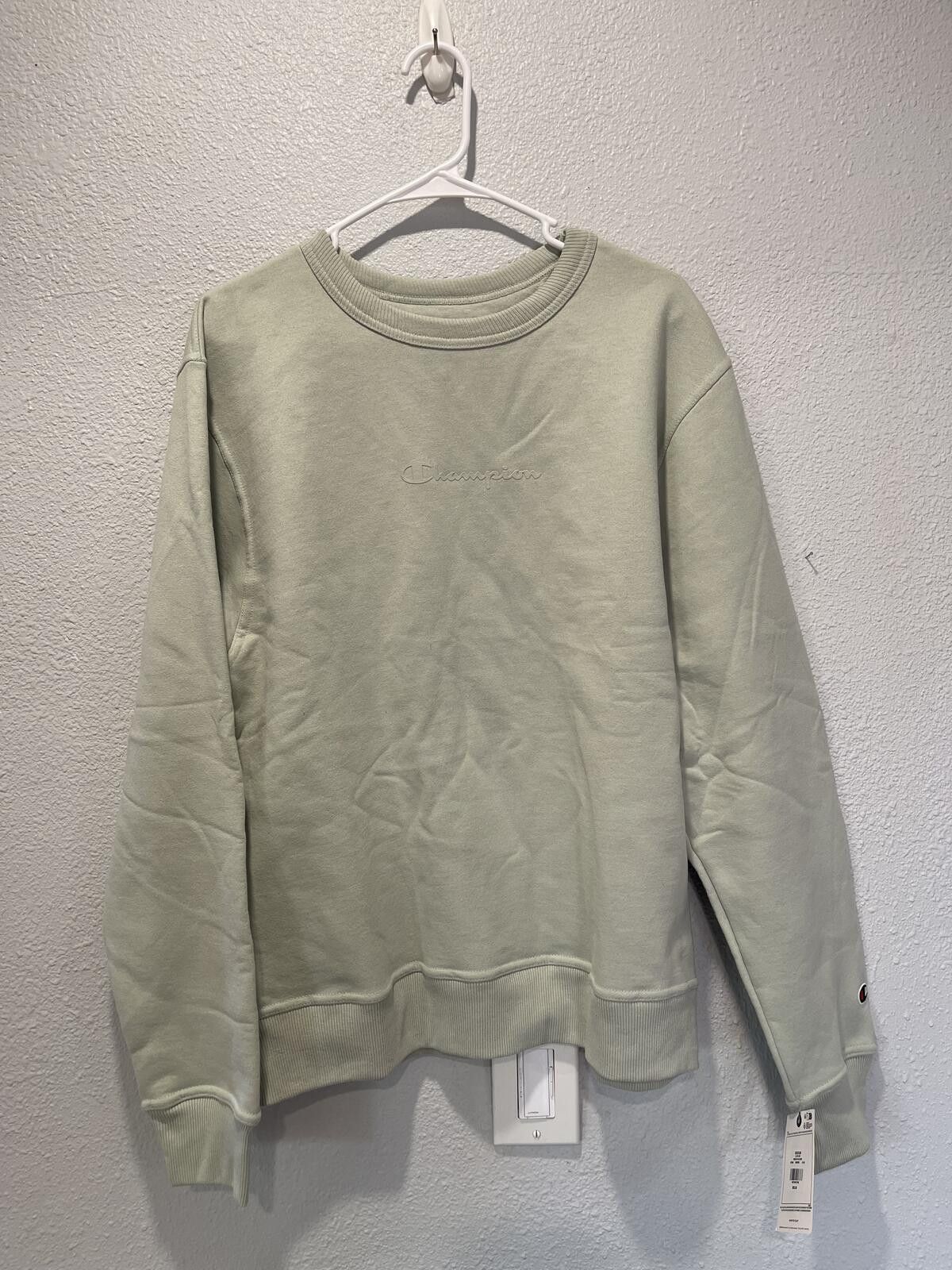 Champion Champion Crewneck Sweatshirt Medium Light Green Size US M / EU 48-50 / 2 - 1 Thumbnail