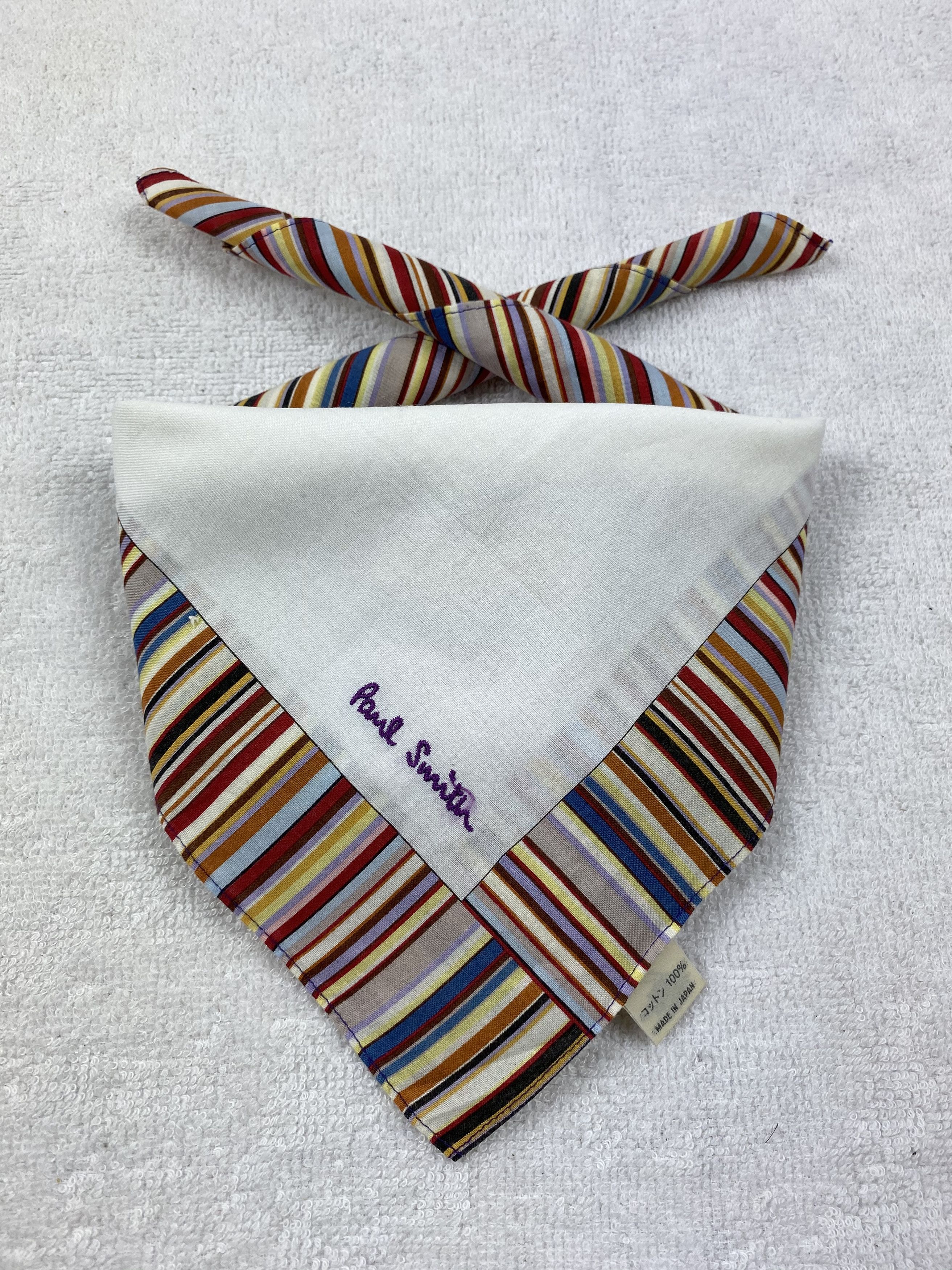 Paul Smith × Vintage Paul Smith Handkerchief / Bandana / Neckerchief Size ONE SIZE - 2 Thumbnail