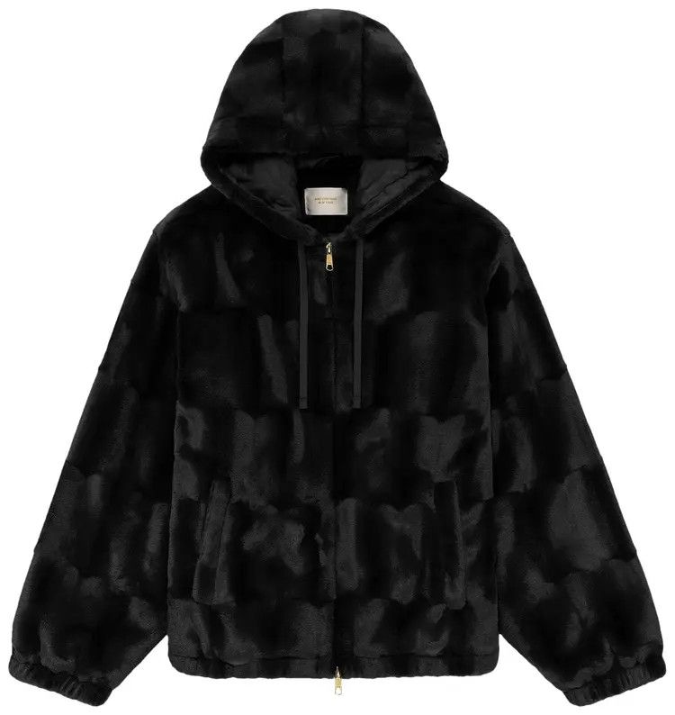 Aime Leon Dore o1mle0925 Full Zip Fur Hoodie in Black Size US S / EU 44-46 / 1 - 1 Preview