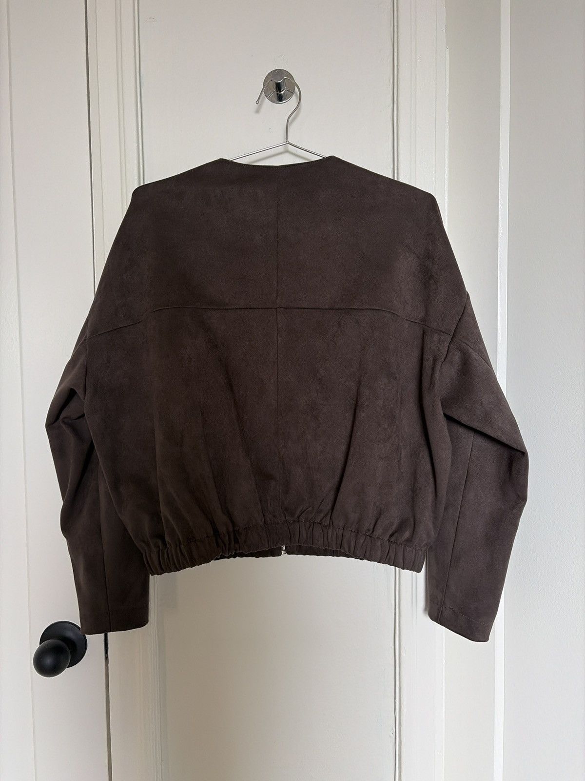 Zara Zara Faux Suede Jacket Size S / US 4 / IT 40 - 4 Thumbnail