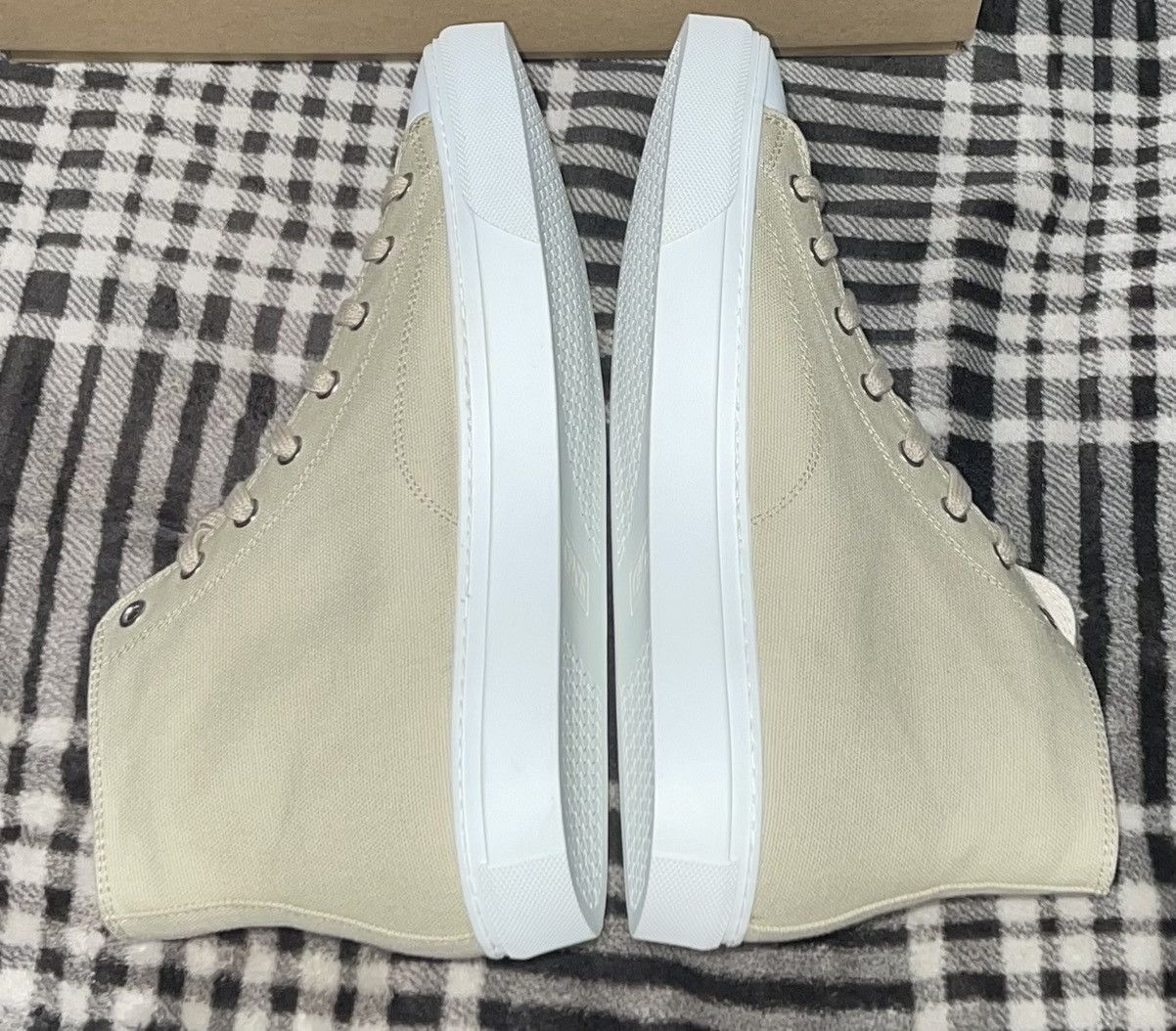 Vivienne Westwood LAST DROP EVER EVER Beige Plimsoll High Top Sneakers Size US 10 / EU 43 - 3 Thumbnail