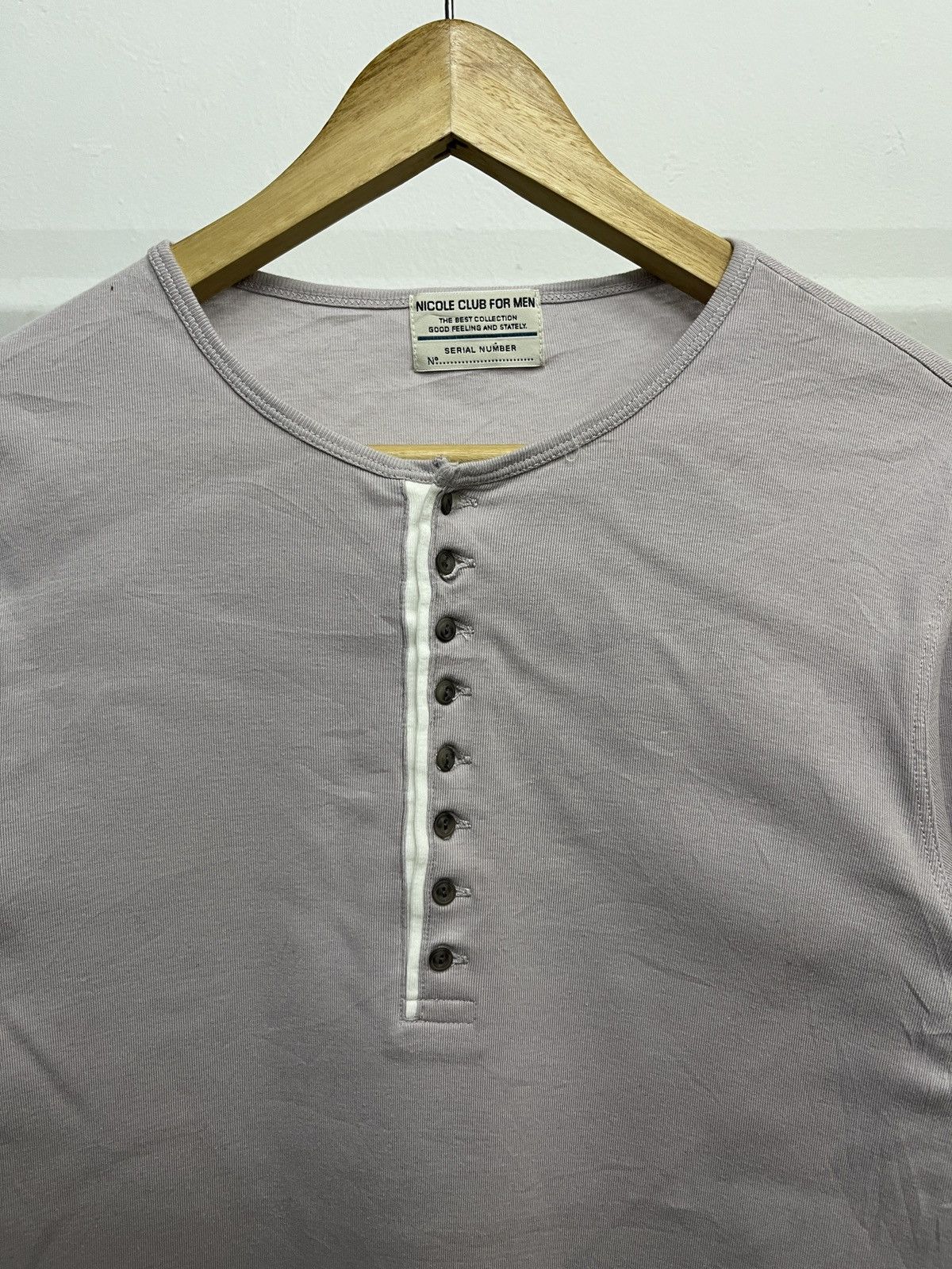 Tornado Mart Archived NCFM Nicole Henley Long Sleeve Japanese Size US S / EU 44-46 / 1 - 2 Thumbnail
