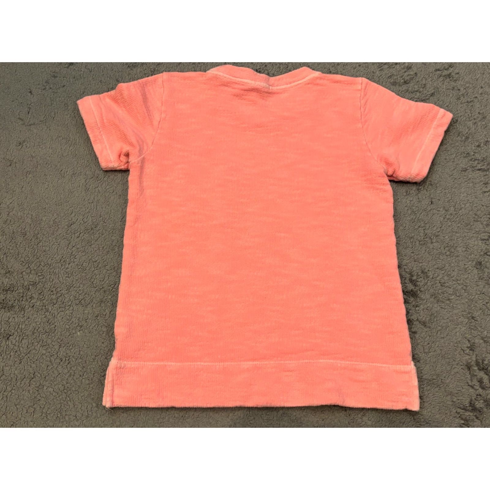J.Crew VINTAGE J.CREW Shirt Womens XS Pink Terry Cloth Chest Pocket Pullover Size XS / US 0-2 / IT 36-38 - 5 Thumbnail