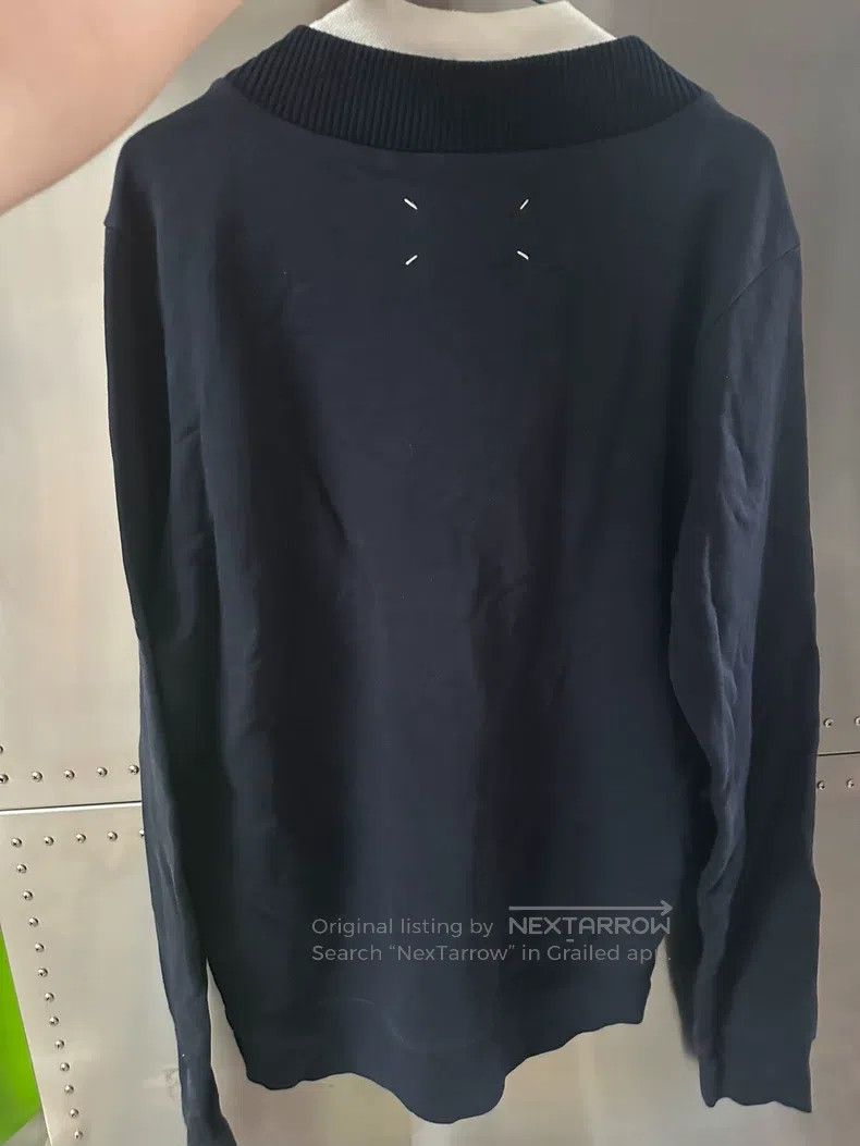 Maison Margiela Multi-layered collar sweatshirt