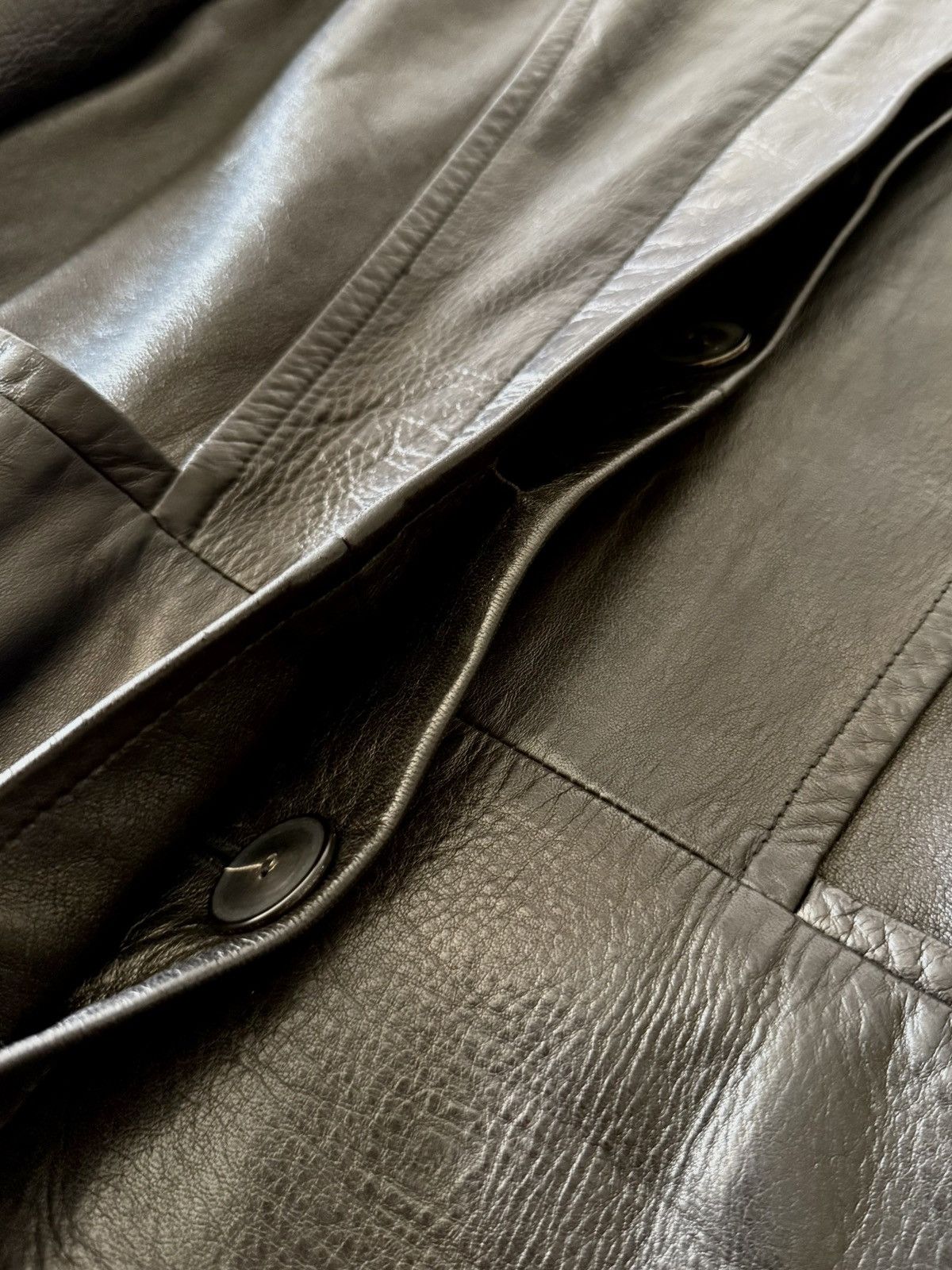 Gucci Gucci - Tom Ford - 1997 - Leather Jacket Size US XS / EU 42 / 0 - 9 Thumbnail