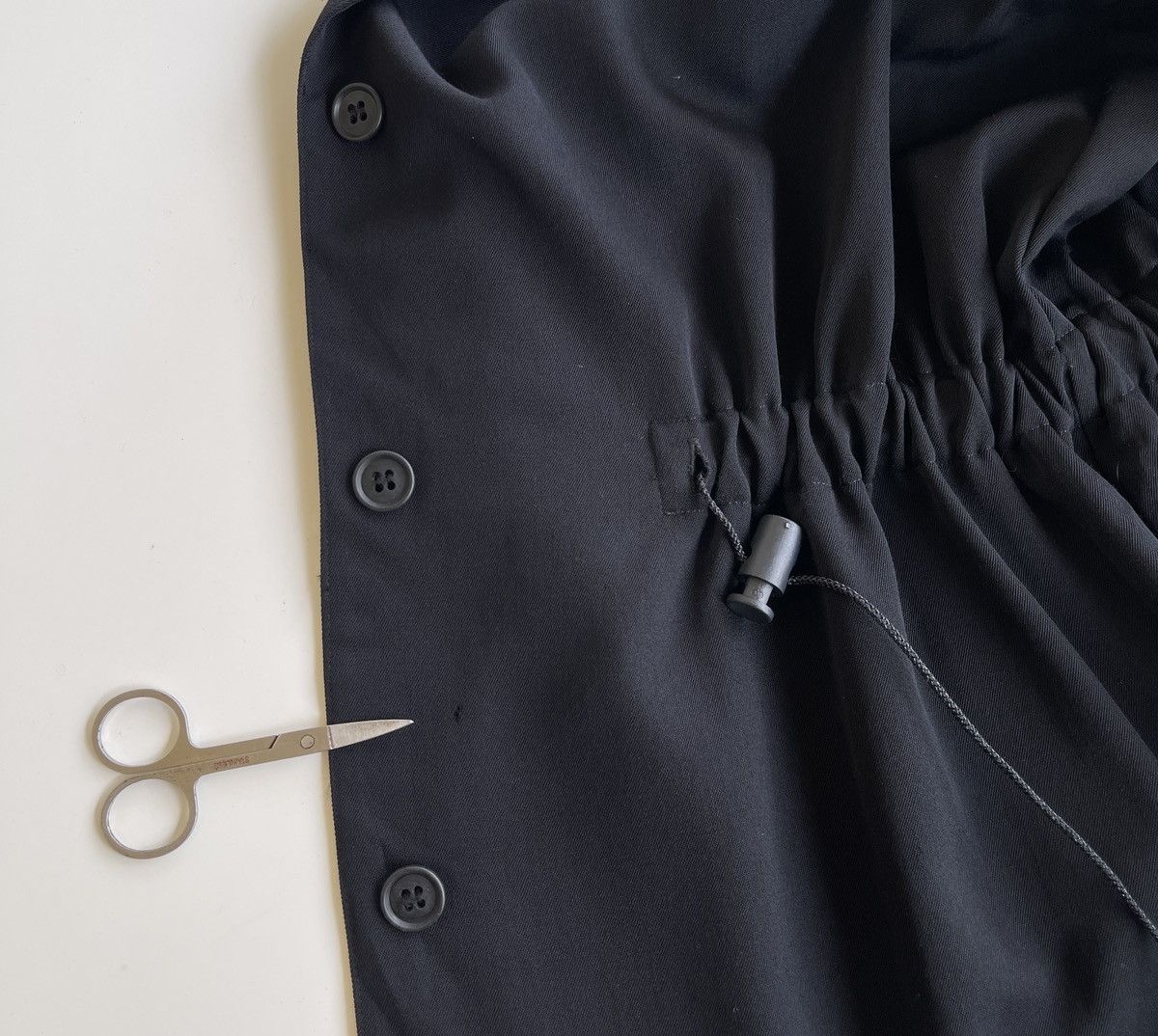 ATSURO TAYAMA Atsuro Tayama Drawstring Trench Coat Size M / US 6-8 / IT 42-44 - 9 Thumbnail