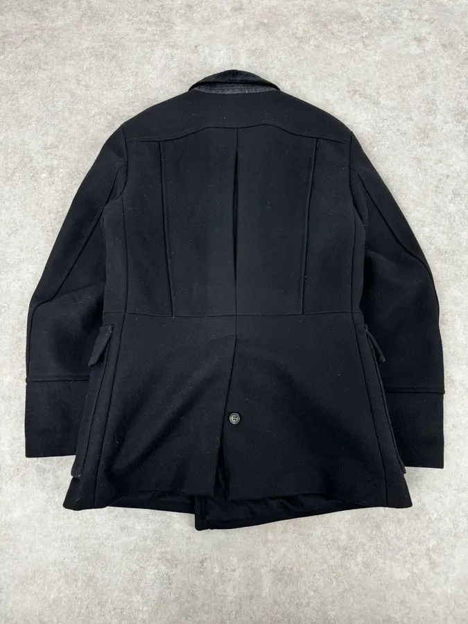 Gucci AW2013 Gucci Black Buttoned Classy Wool Officer Coat Size US M / EU 48-50 / 2 - 5 Thumbnail