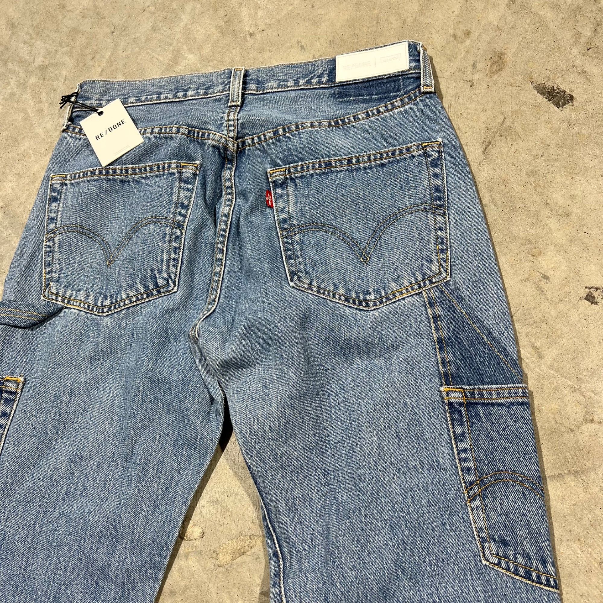 Levi's × RE/DONE NWT RE/DONE x LEVI'S WORKWEAR INDIGO JEANS SZ 26 Size 26" / US 2 / IT 38 - 9 Thumbnail