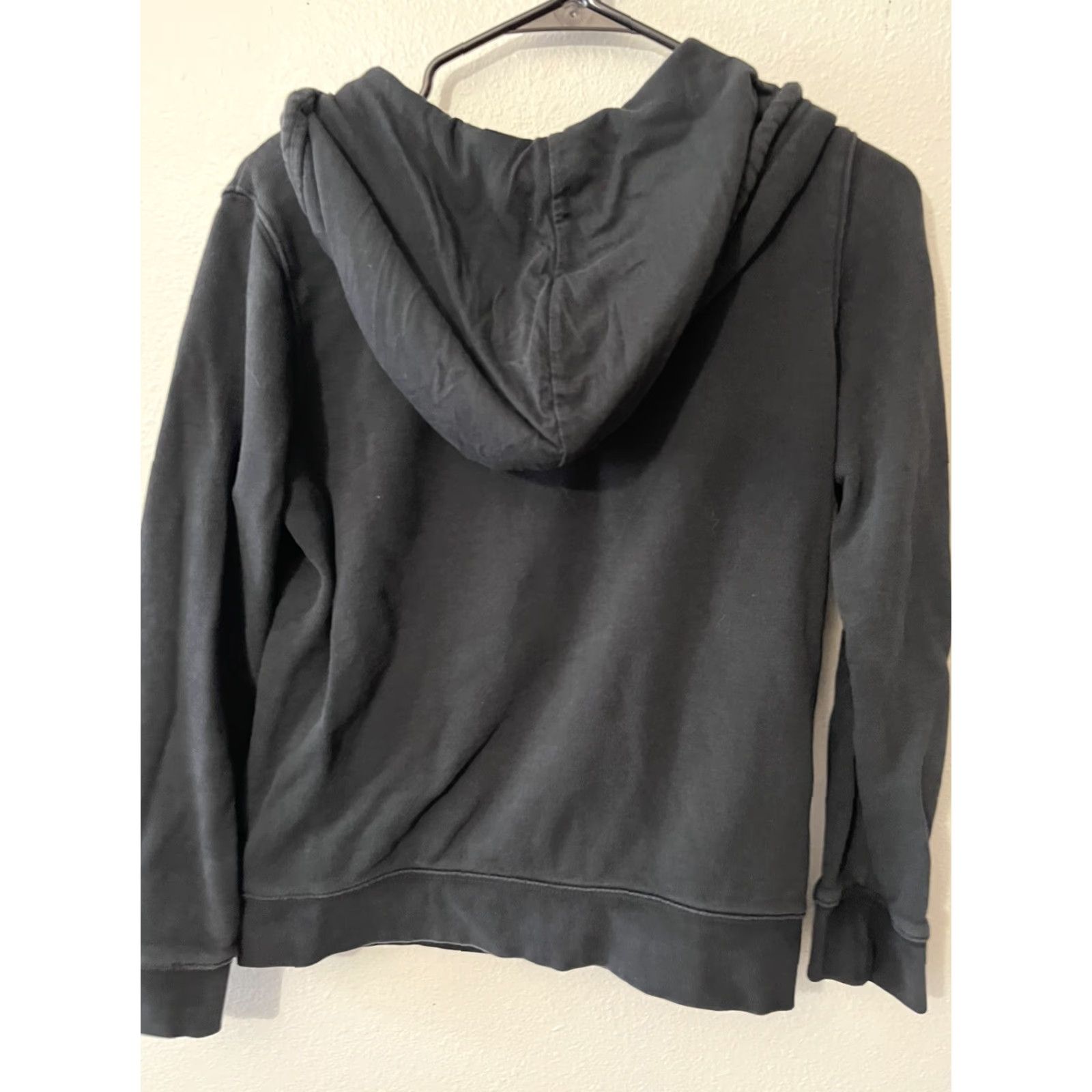 Adidas Adidas Hoodie Womens Small Black Pullover Trefoil Pullover Size S / US 4 / IT 40 - 2 Thumbnail