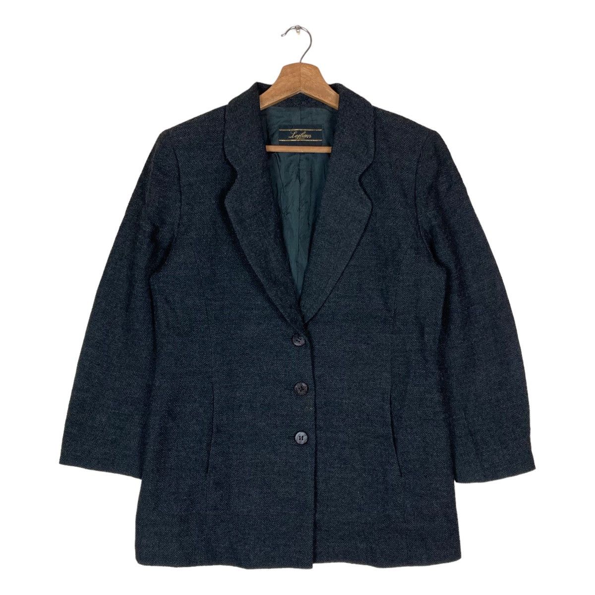 Vintage Vintage Leilian Fashion Luxury Flat Button Blazer Coat Size S / US 4 / IT 40 - 1 Thumbnail
