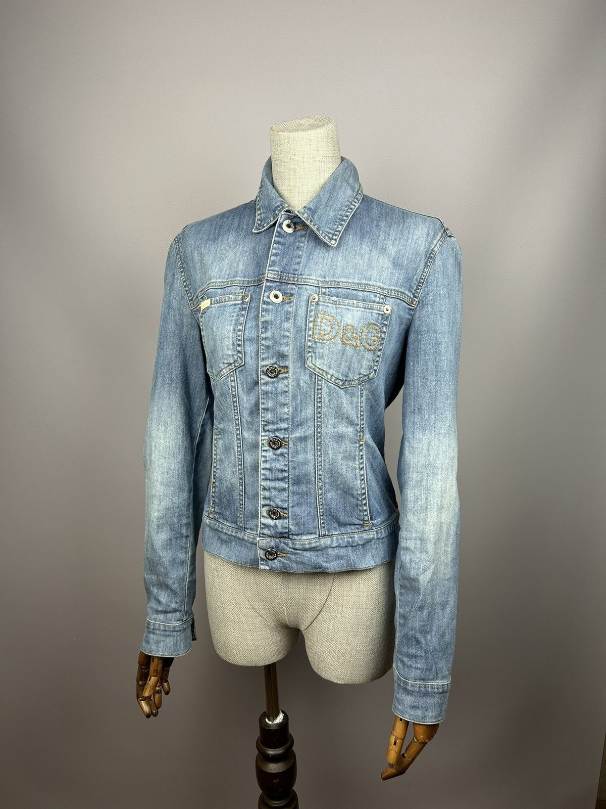 ジャケット・アウター D&G Dolce & Gabbana Y2K Denim Jacket S 90s Vintage Dolce & Gabbana D&G Denim Jacket XS y2k RARE
